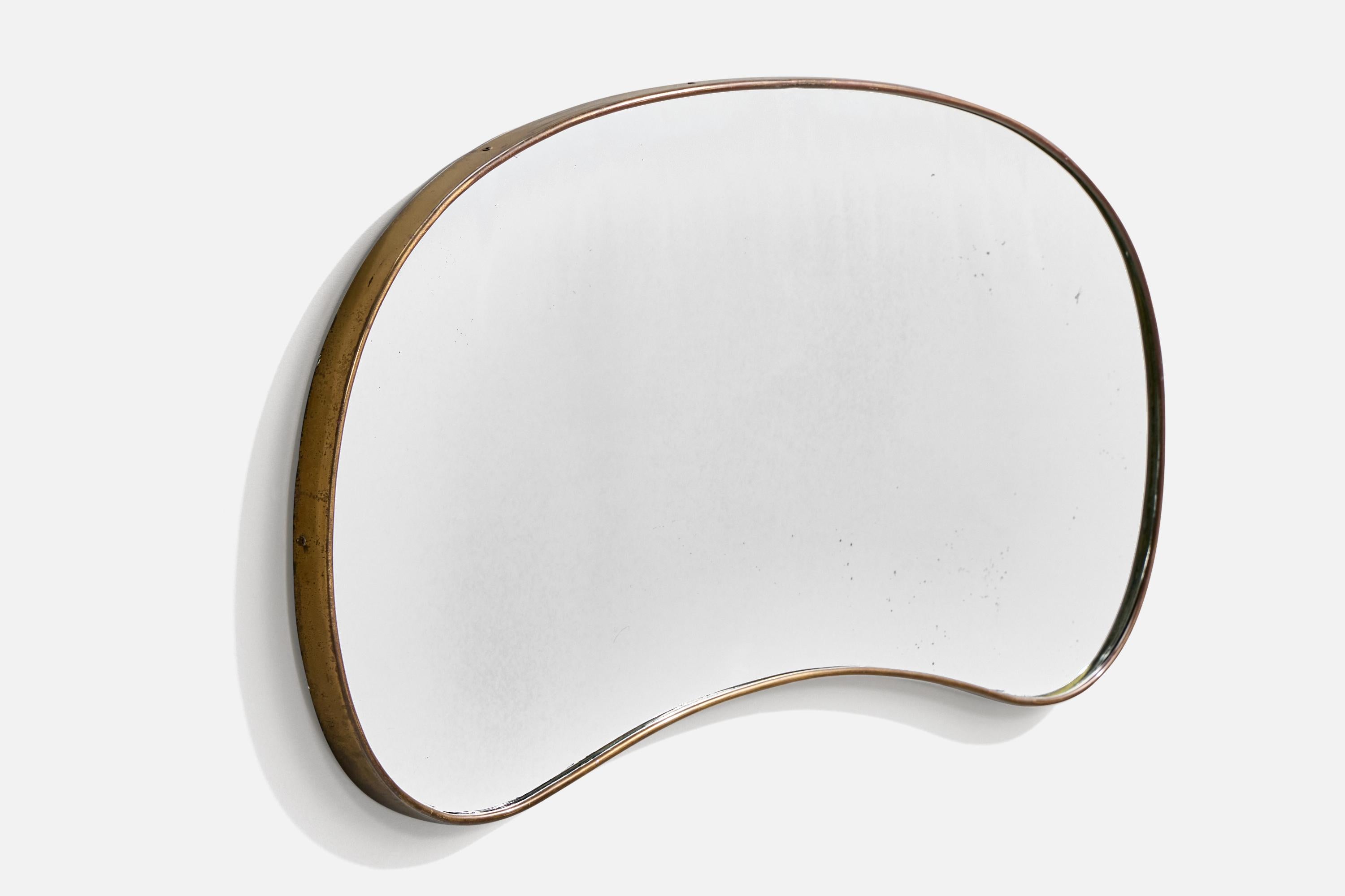wonky wall mirror