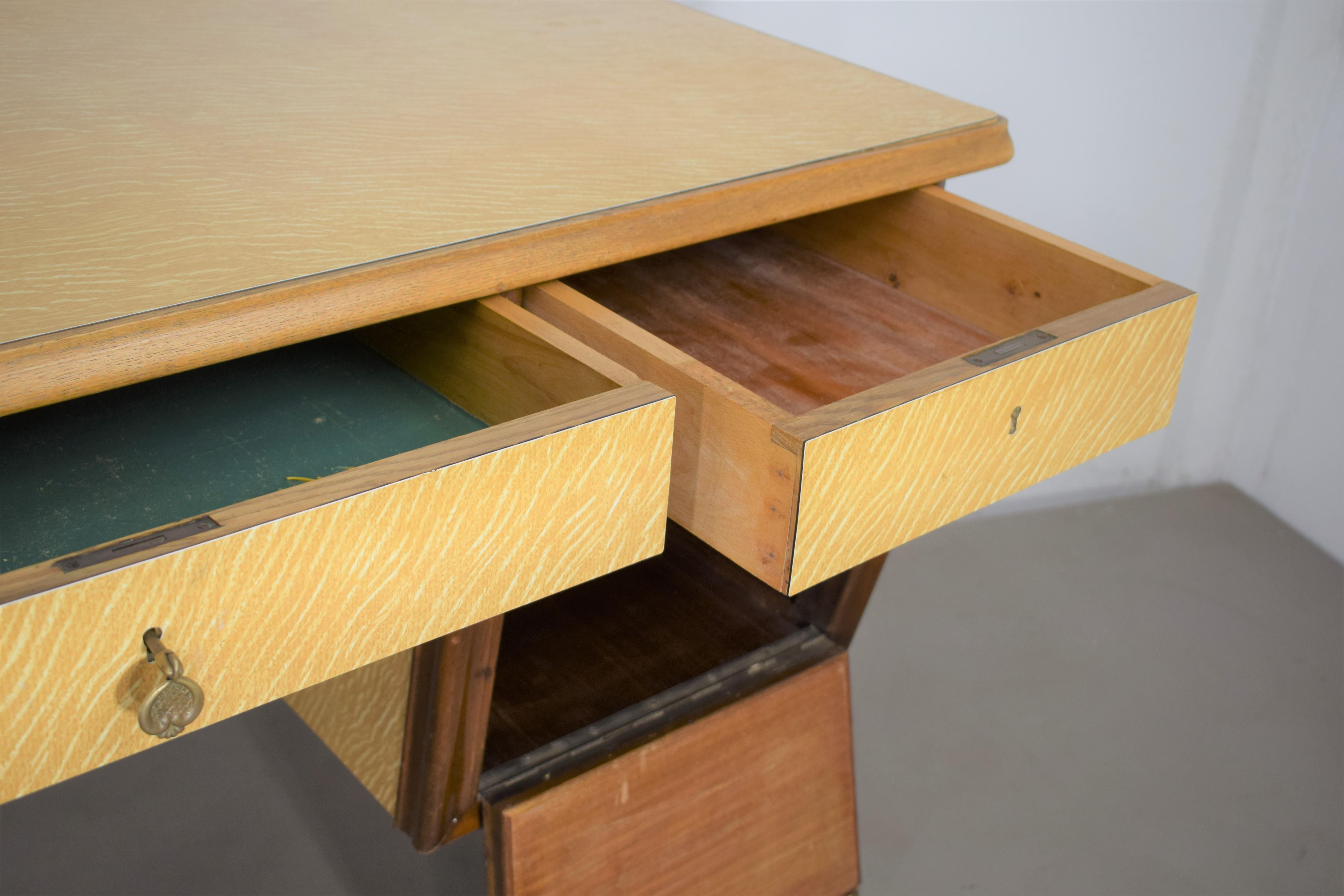 Italian Desk, 1950s For Sale 1