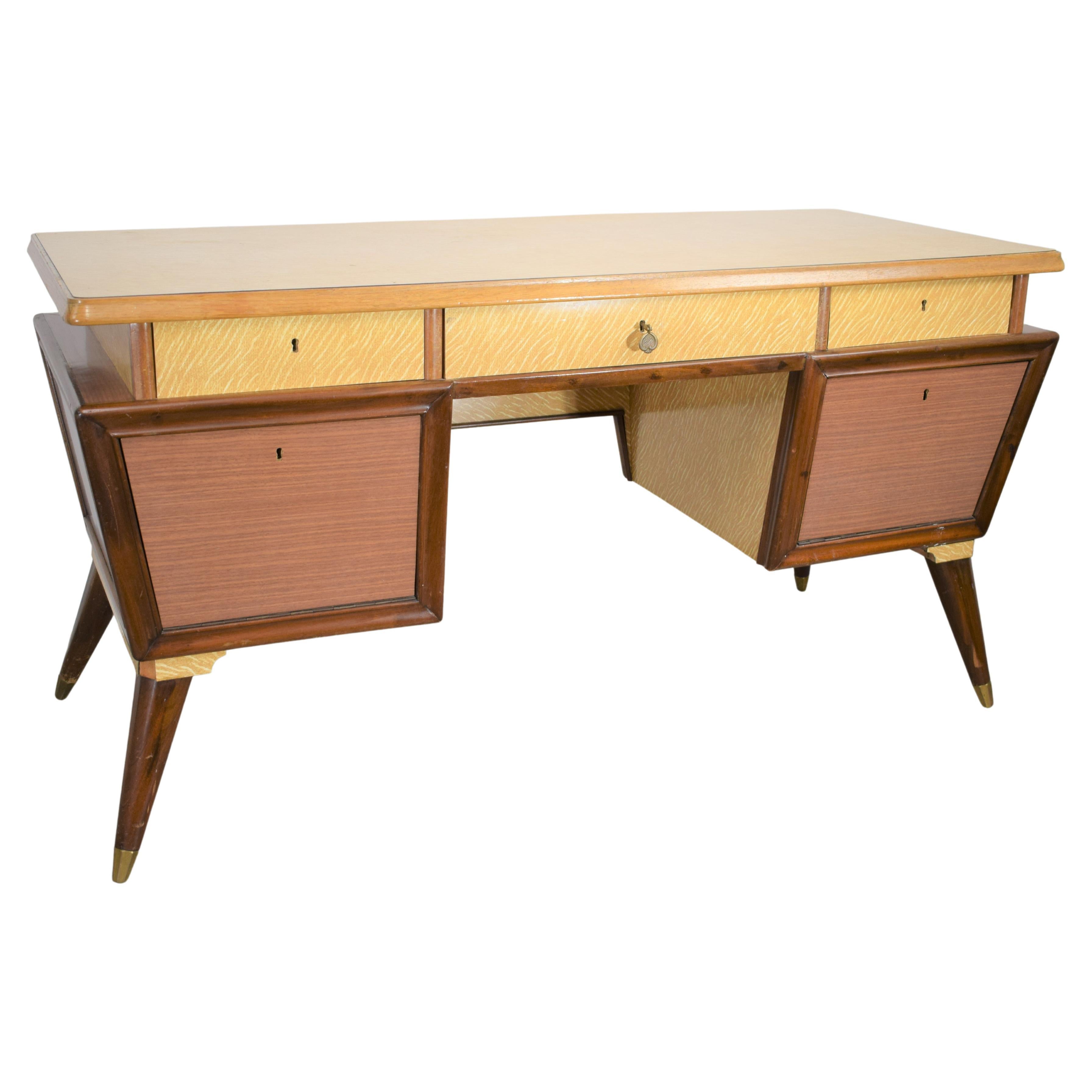 Italian Desk, 1950s For Sale