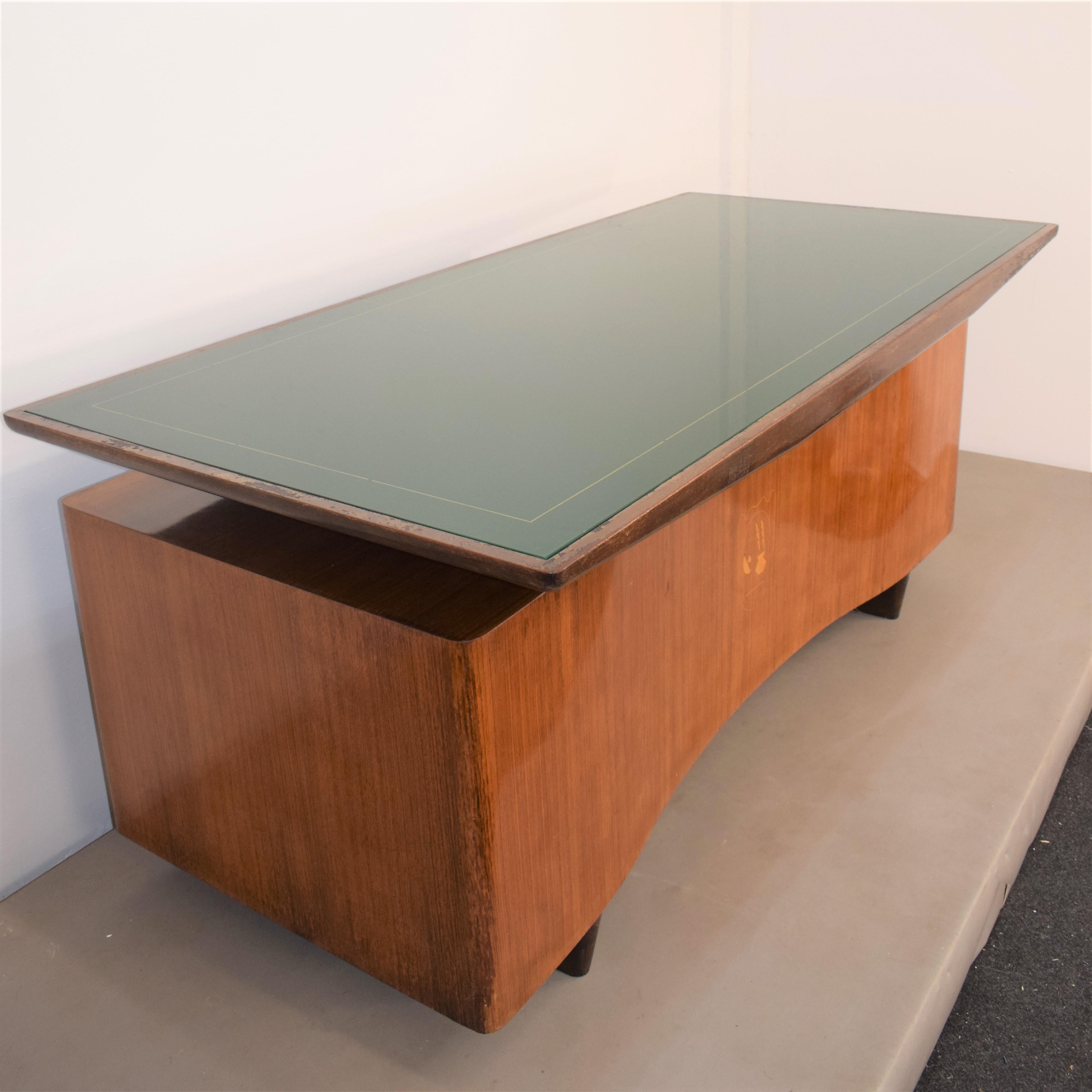 Italian Desk by Gio Ponti Attributed, 1950s For Sale 6