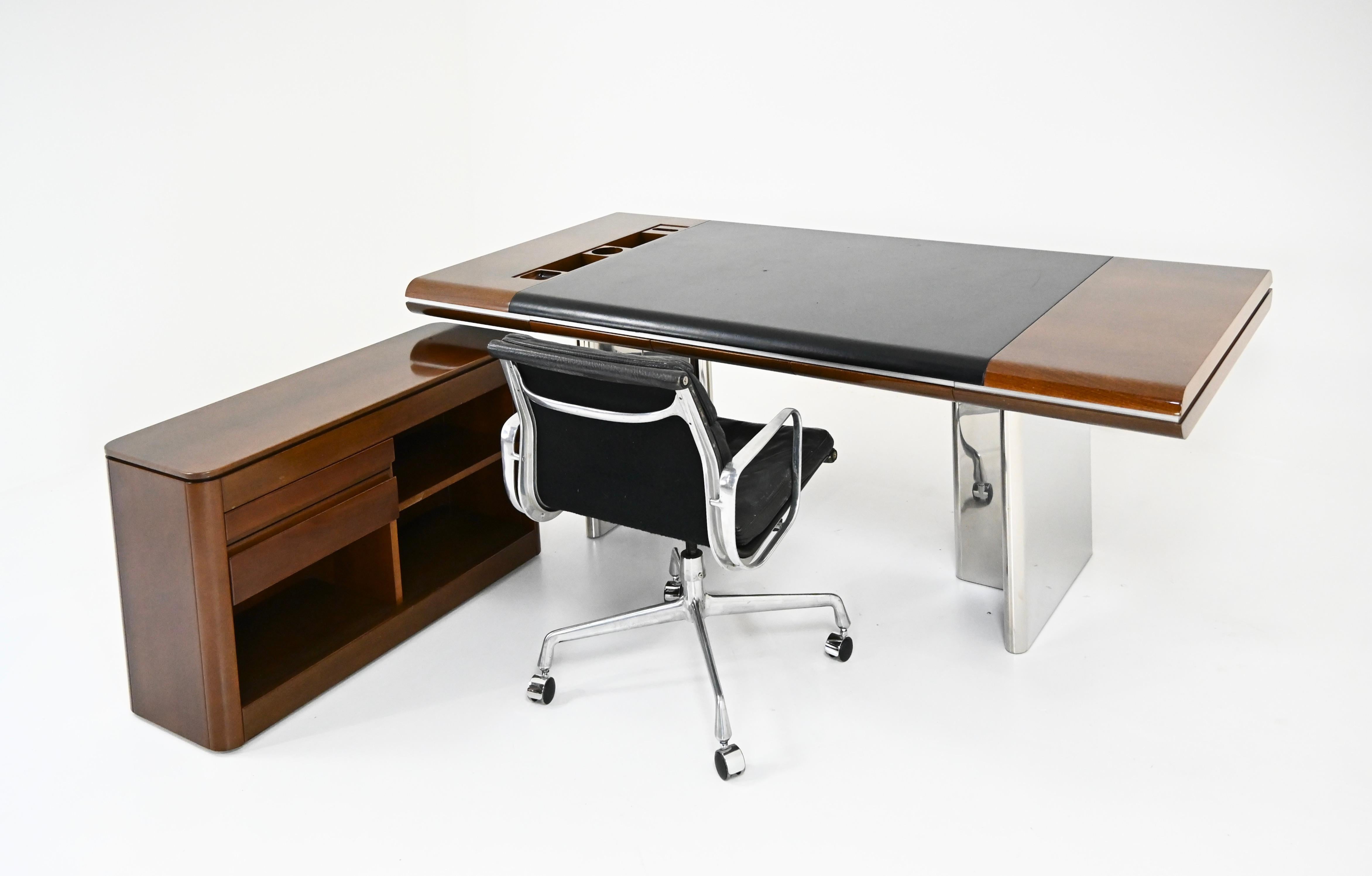 Italian Desk by Hans Von Klier for Skipper, 1970s For Sale 5
