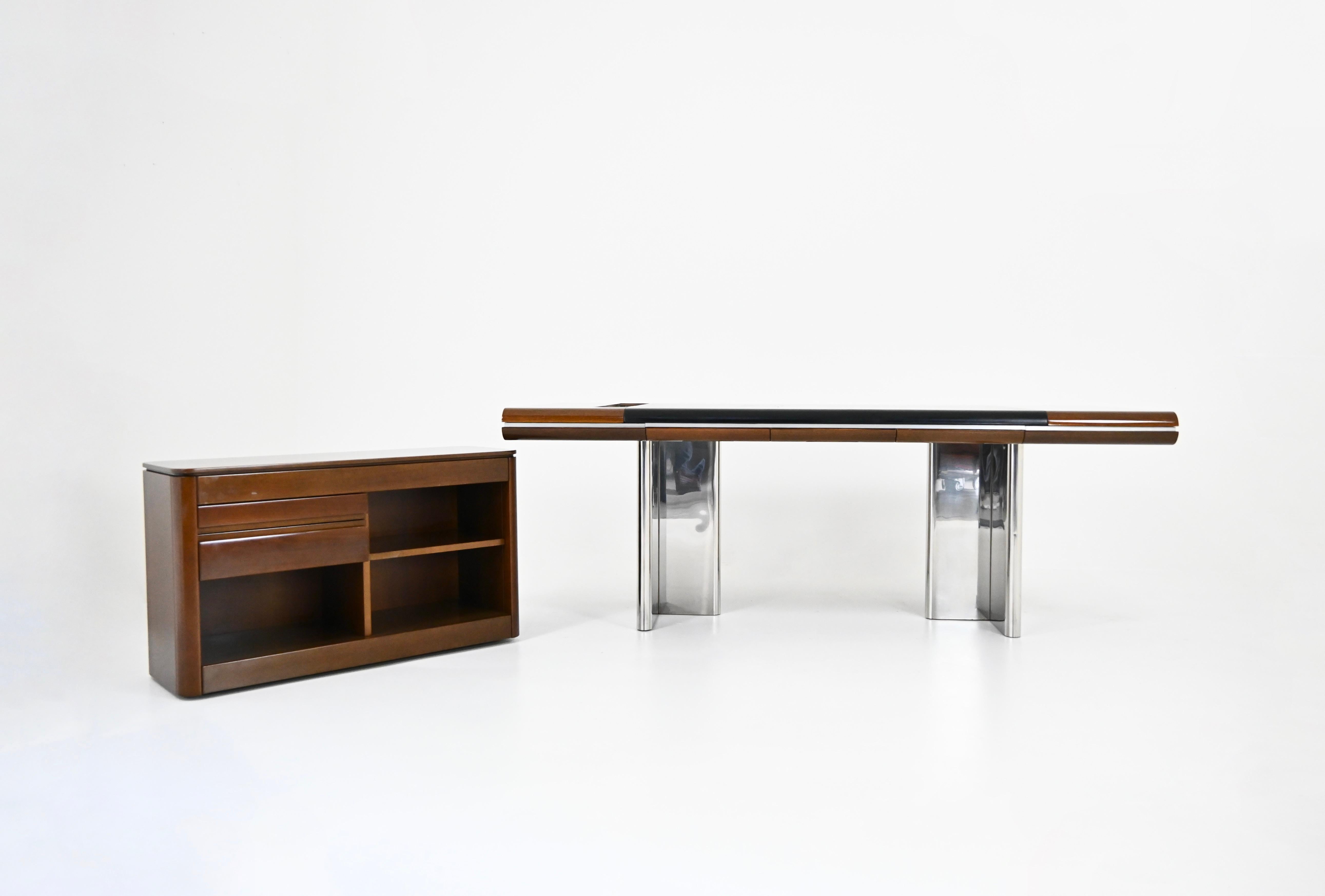 Italian Desk by Hans Von Klier for Skipper, 1970s For Sale 5