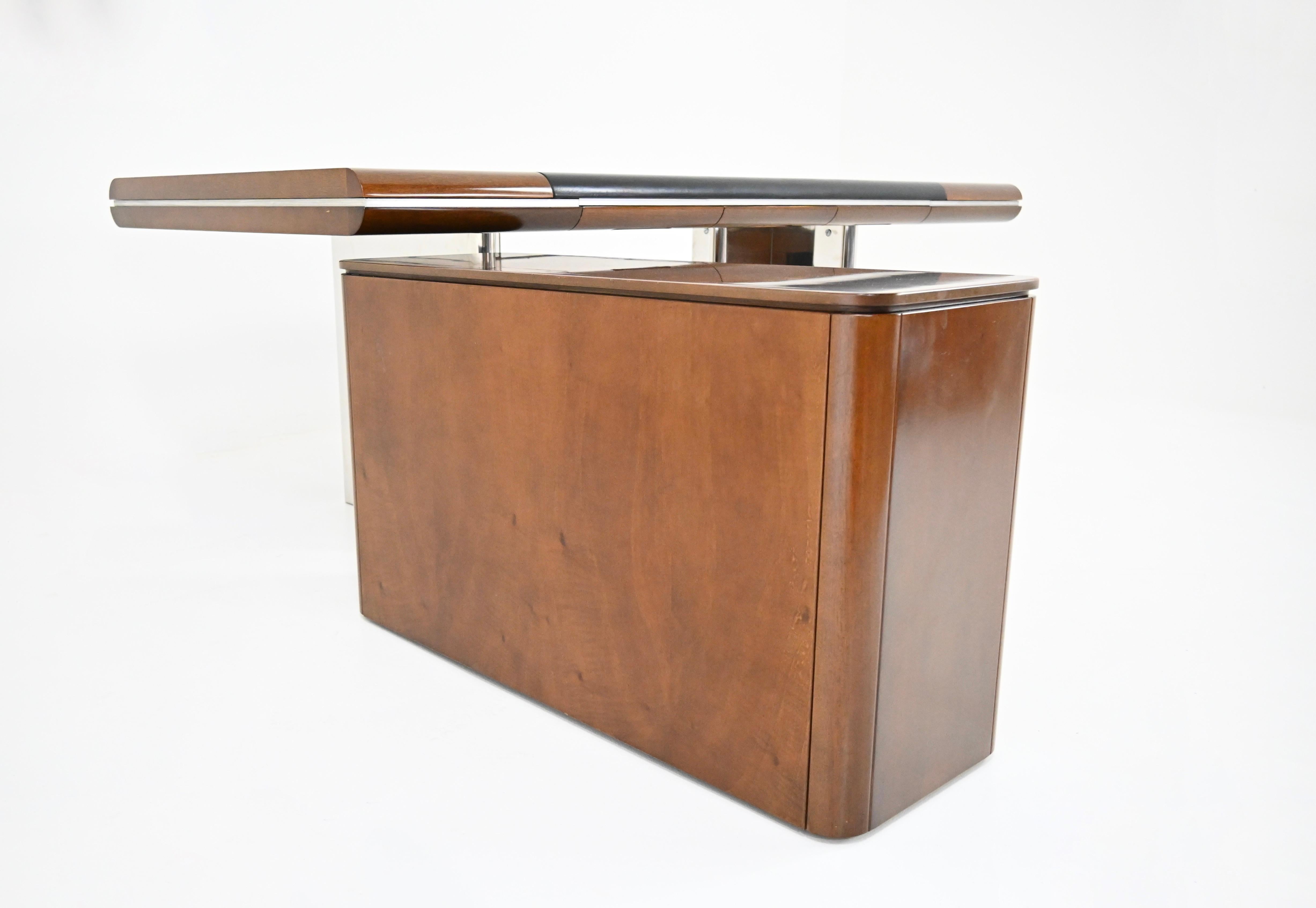 Italian Desk by Hans Von Klier for Skipper, 1970s For Sale 1