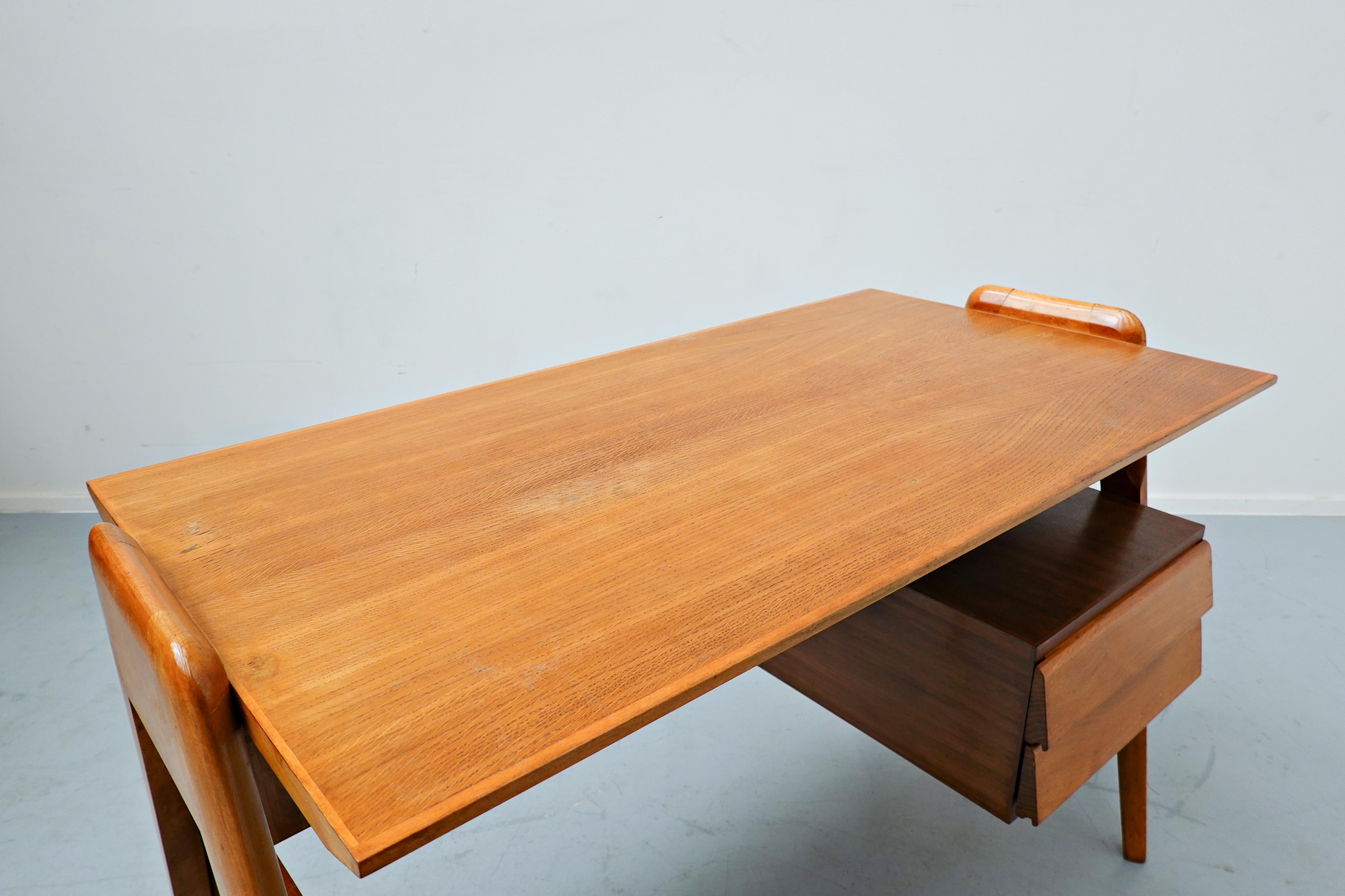 Mid-Century Modern Italian Desk by Vittorio Dassi, 1950s 8