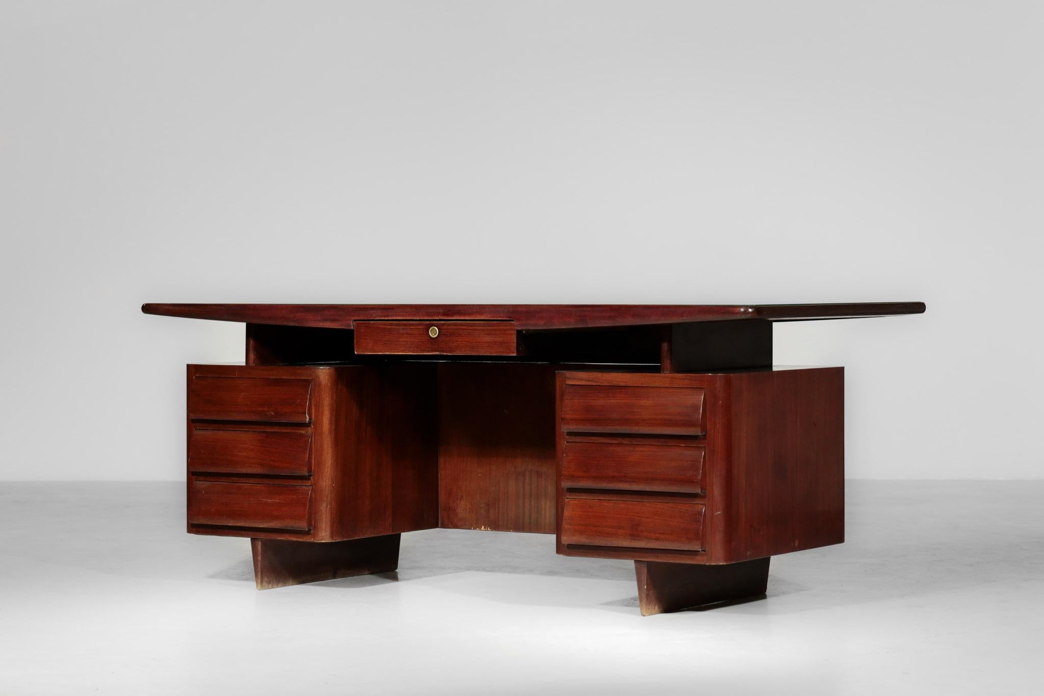 Italian Desk by Vittorio Dassi, 1950s Vintage 3