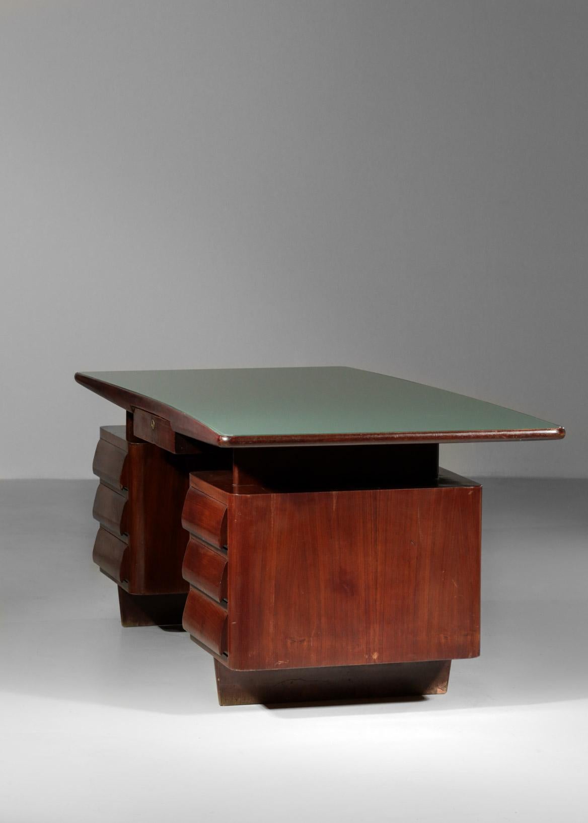 Italian Desk by Vittorio Dassi, 1950s Vintage 9