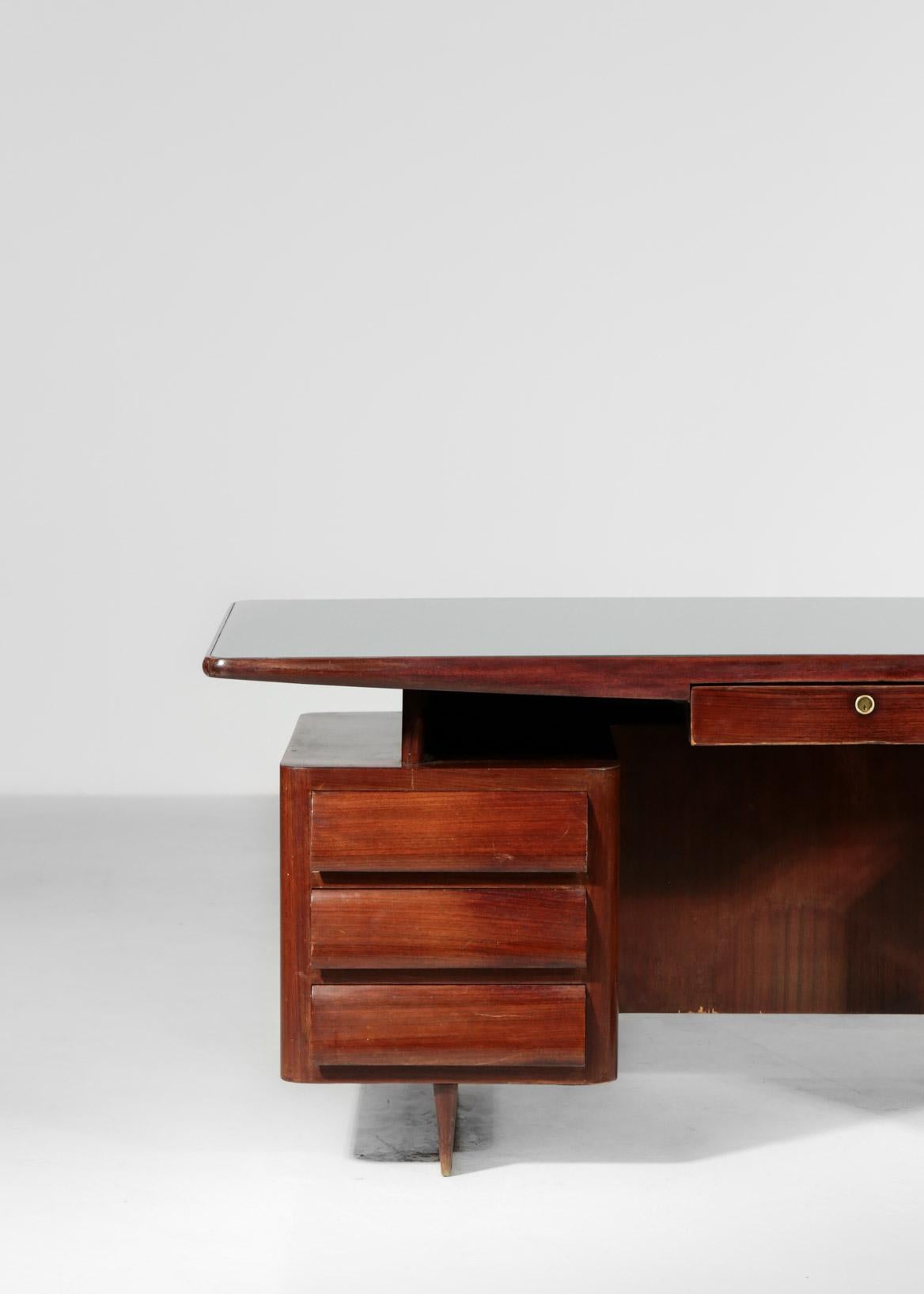 Mid-20th Century Italian Desk by Vittorio Dassi, 1950s Vintage