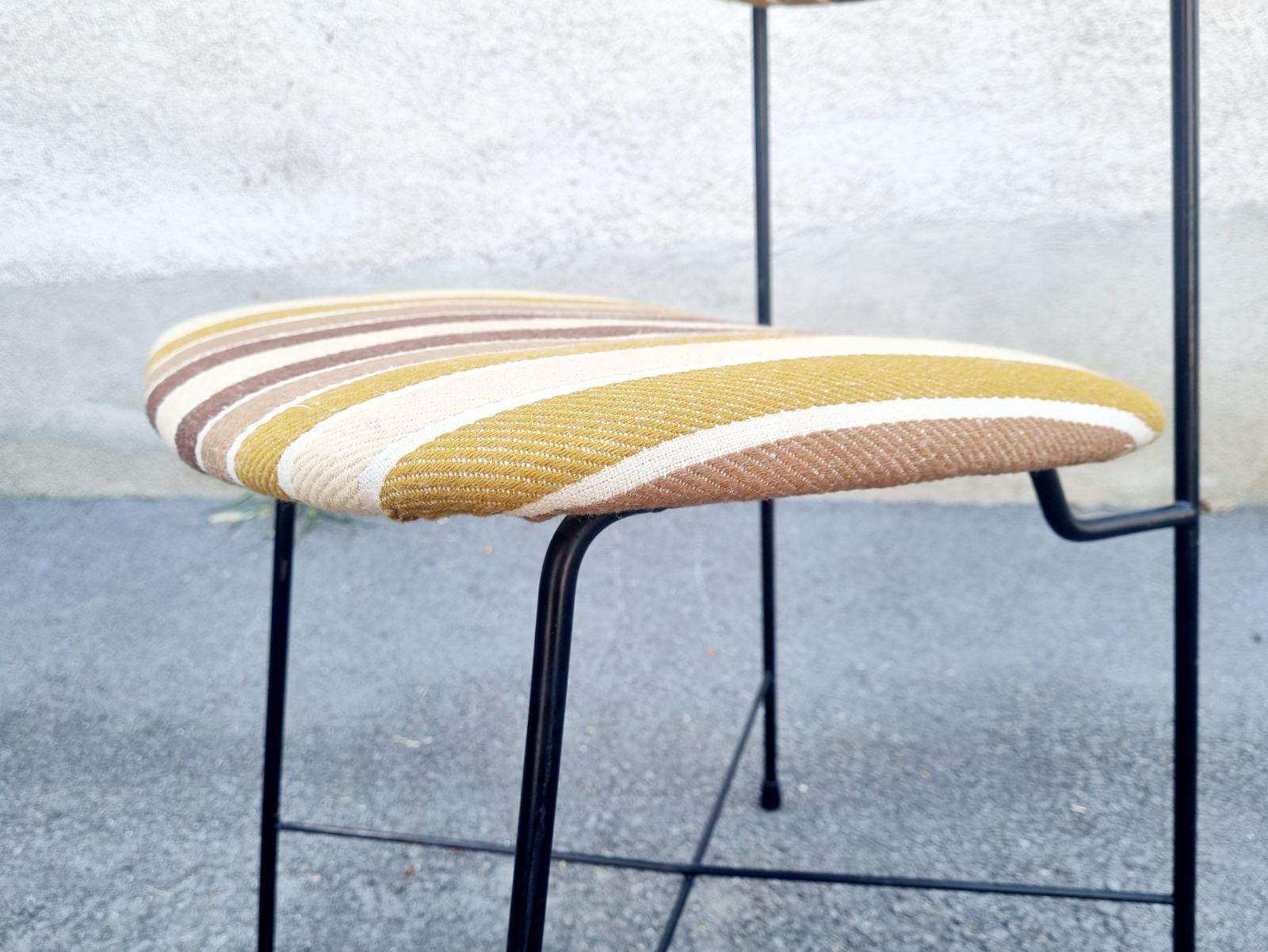 Mid-Century Modern Chaise de bureau italienne par George Coslin pour Faram, Italie années 1950 en vente