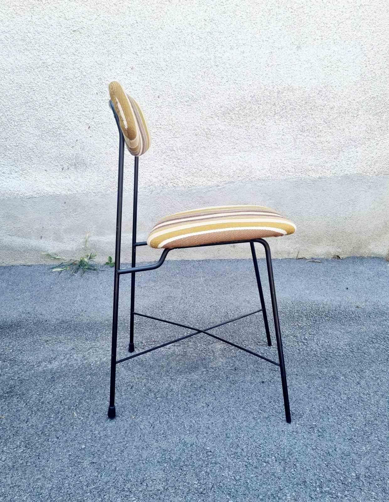Chaise de bureau italienne par George Coslin pour Faram, Italie années 1950 Bon état - En vente à Lucija, SI