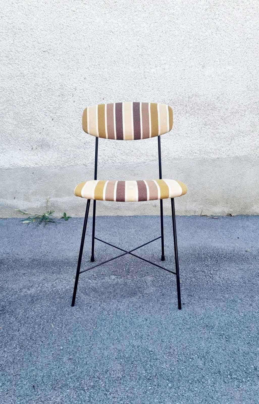 Milieu du XXe siècle Chaise de bureau italienne par George Coslin pour Faram, Italie années 1950 en vente