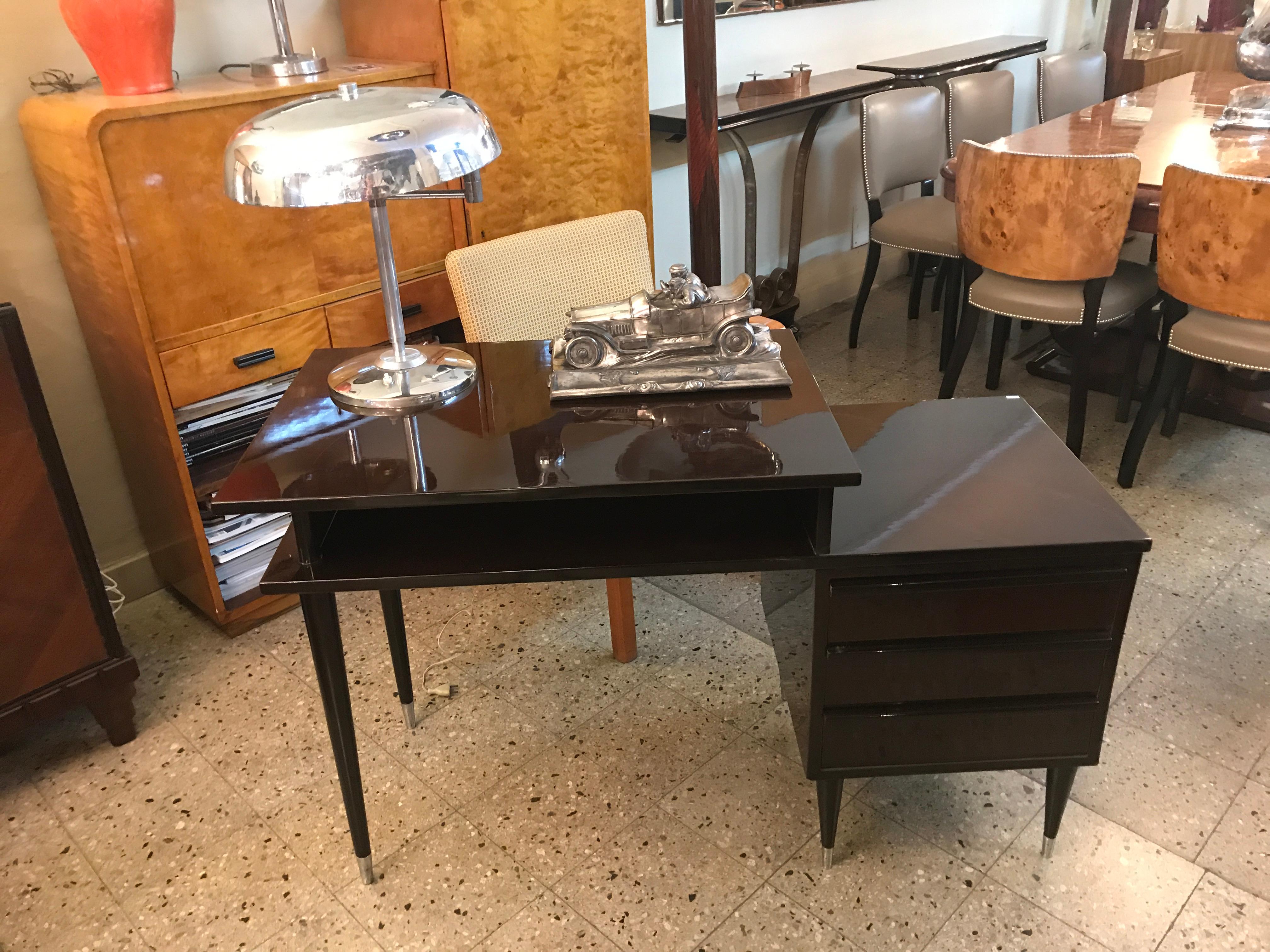 Italian Desk from the 60s In Good Condition For Sale In Ciudad Autónoma Buenos Aires, C