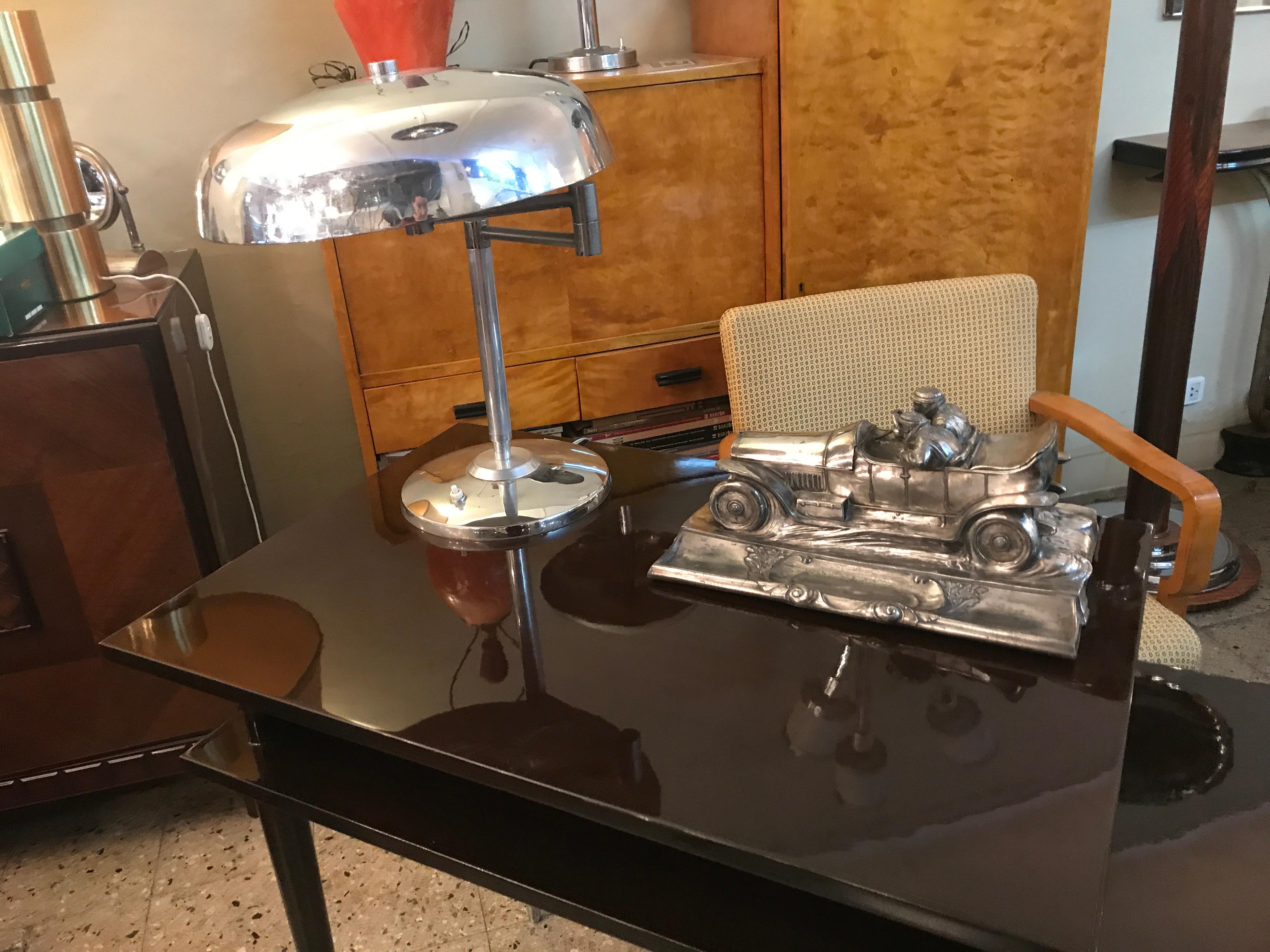 Wood Italian Desk from the 60s For Sale