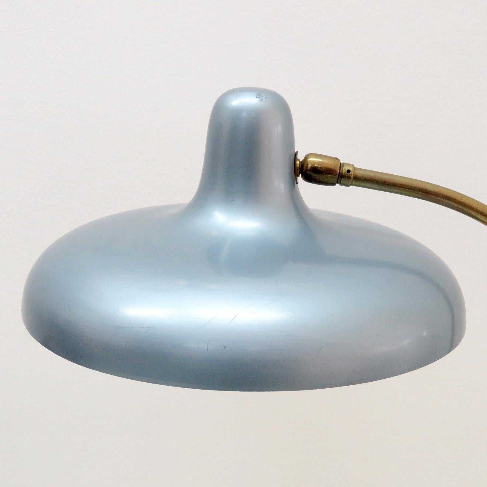 Enameled Italian Desk Lamp, 1950
