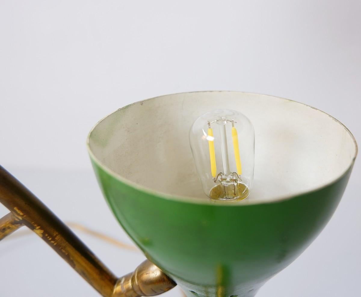 Brass Italian Desk Lamp, 1950s