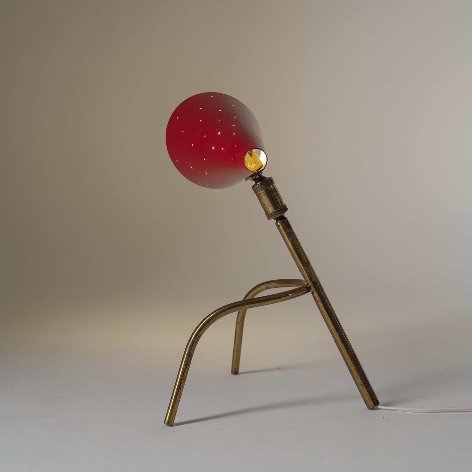 Rare Italian Desk Lamp, circa 1950 For Sale 6