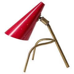 Rare Italian Desk Lamp, circa 1950