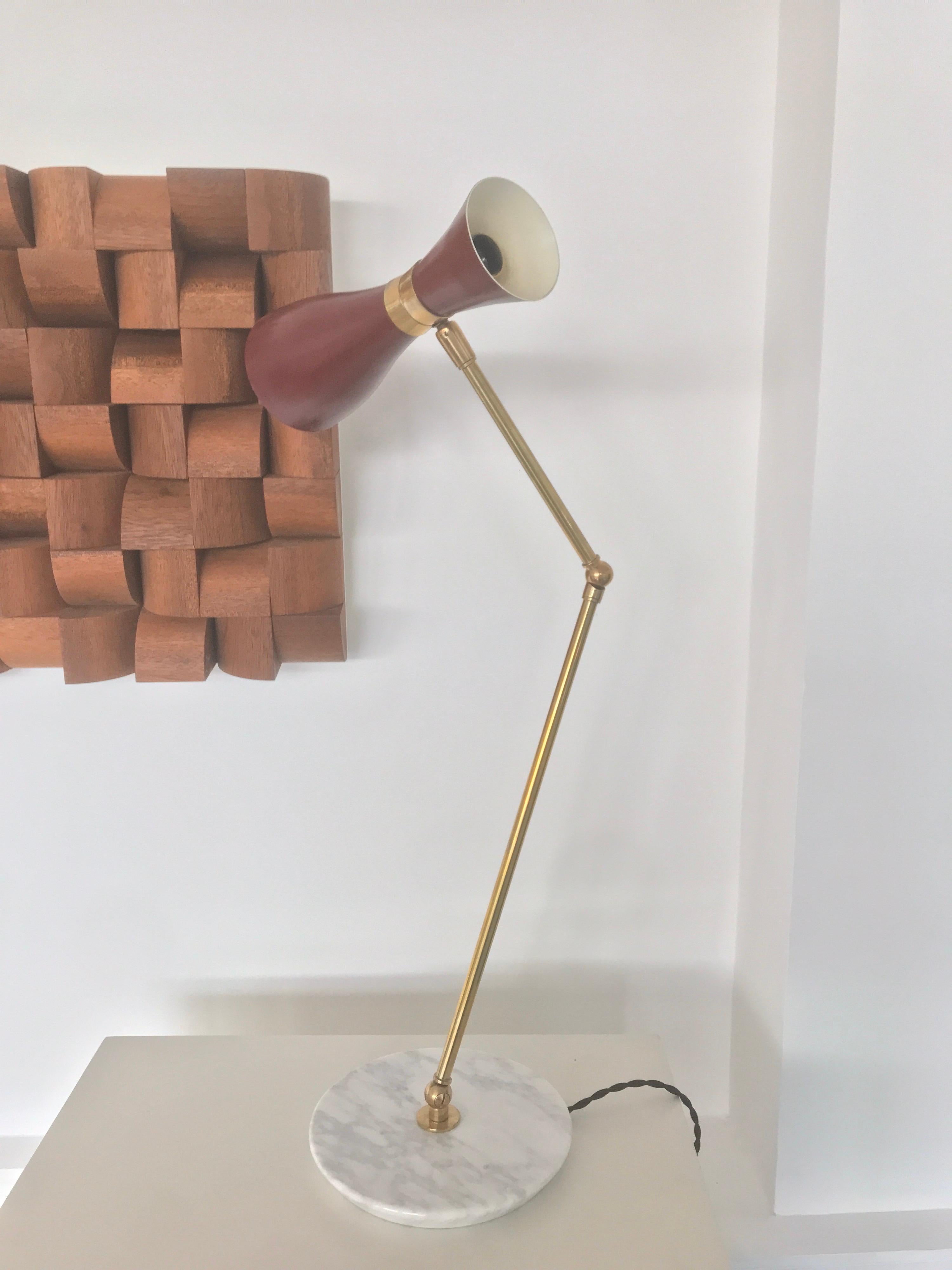 Metal Italian Desk Lamp