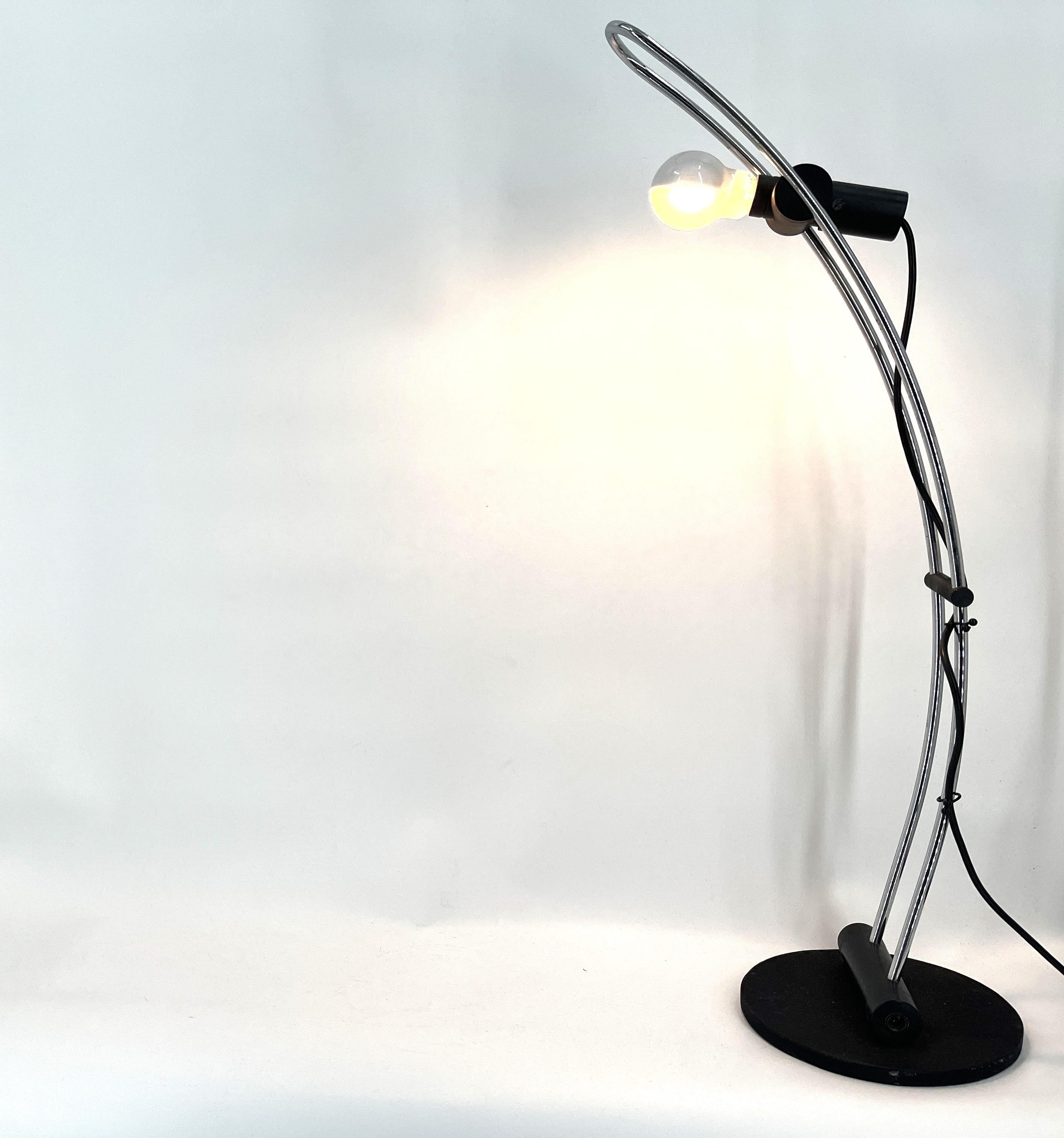 Italian Desk Lamp from Lumenform, 1970s For Sale 4