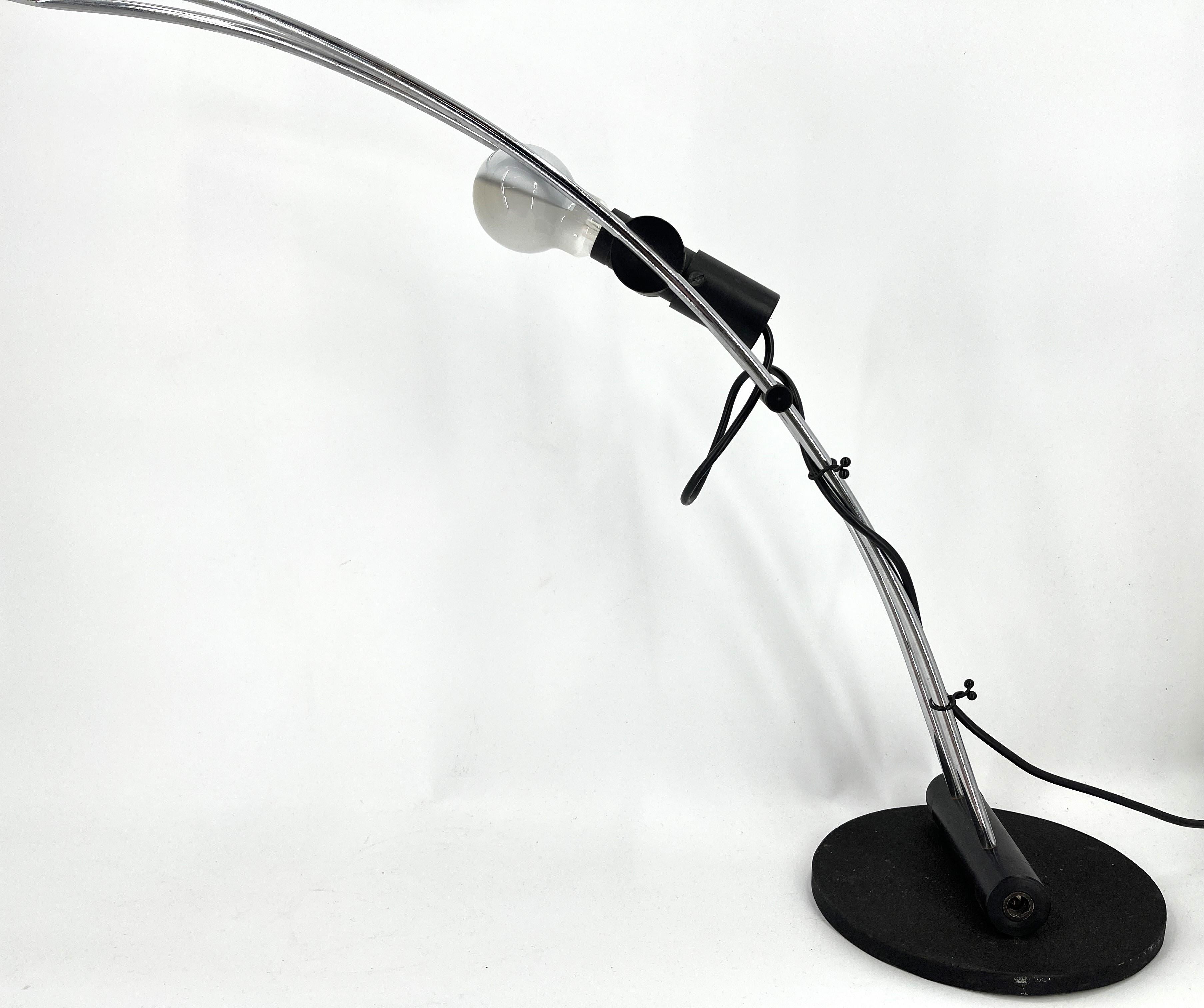 Late 20th Century Italian Desk Lamp from Lumenform, 1970s For Sale