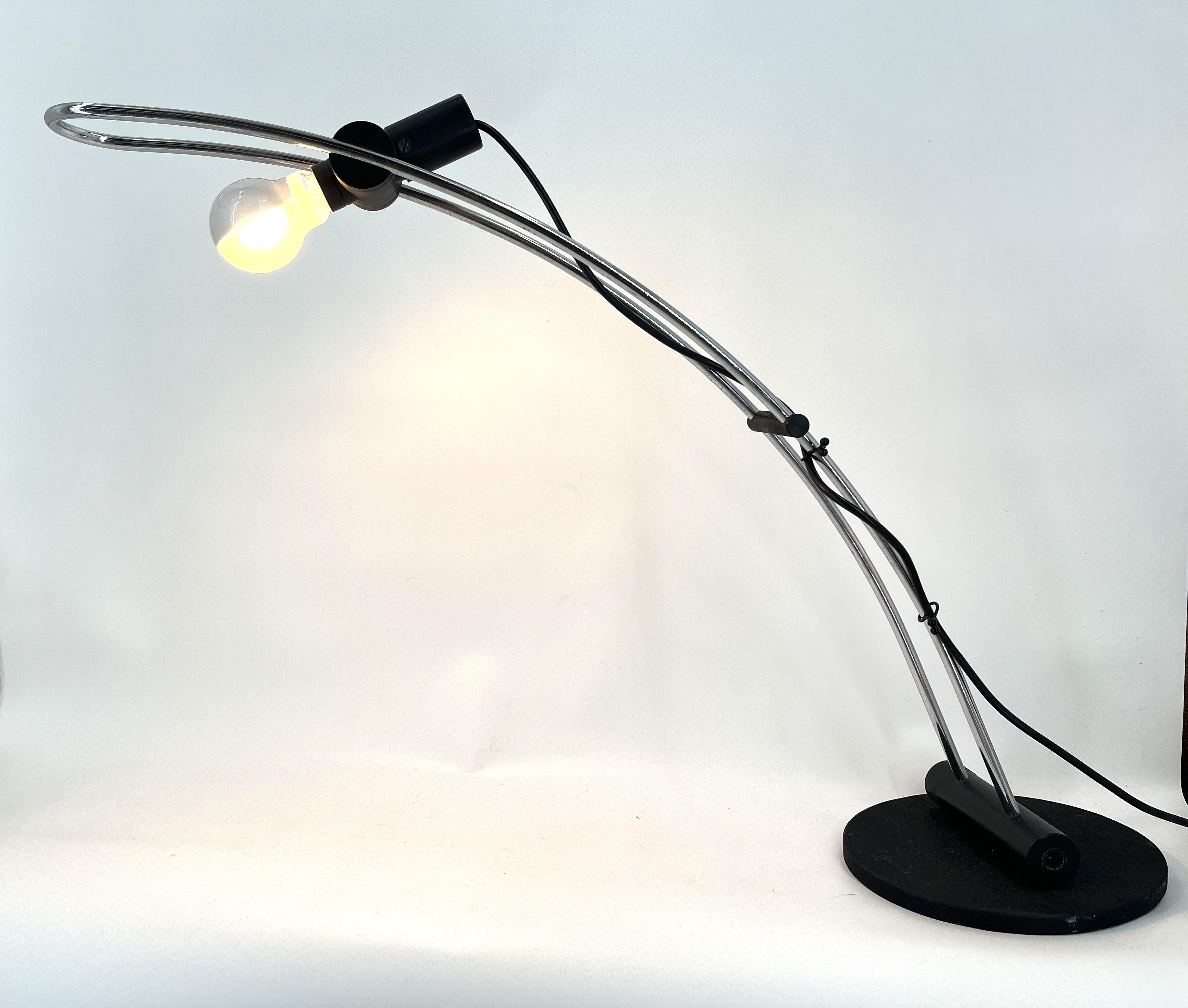 Italian Desk Lamp from Lumenform, 1970s For Sale 2