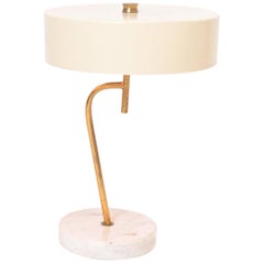 Italian Desk Lamp with Articulated Shade
