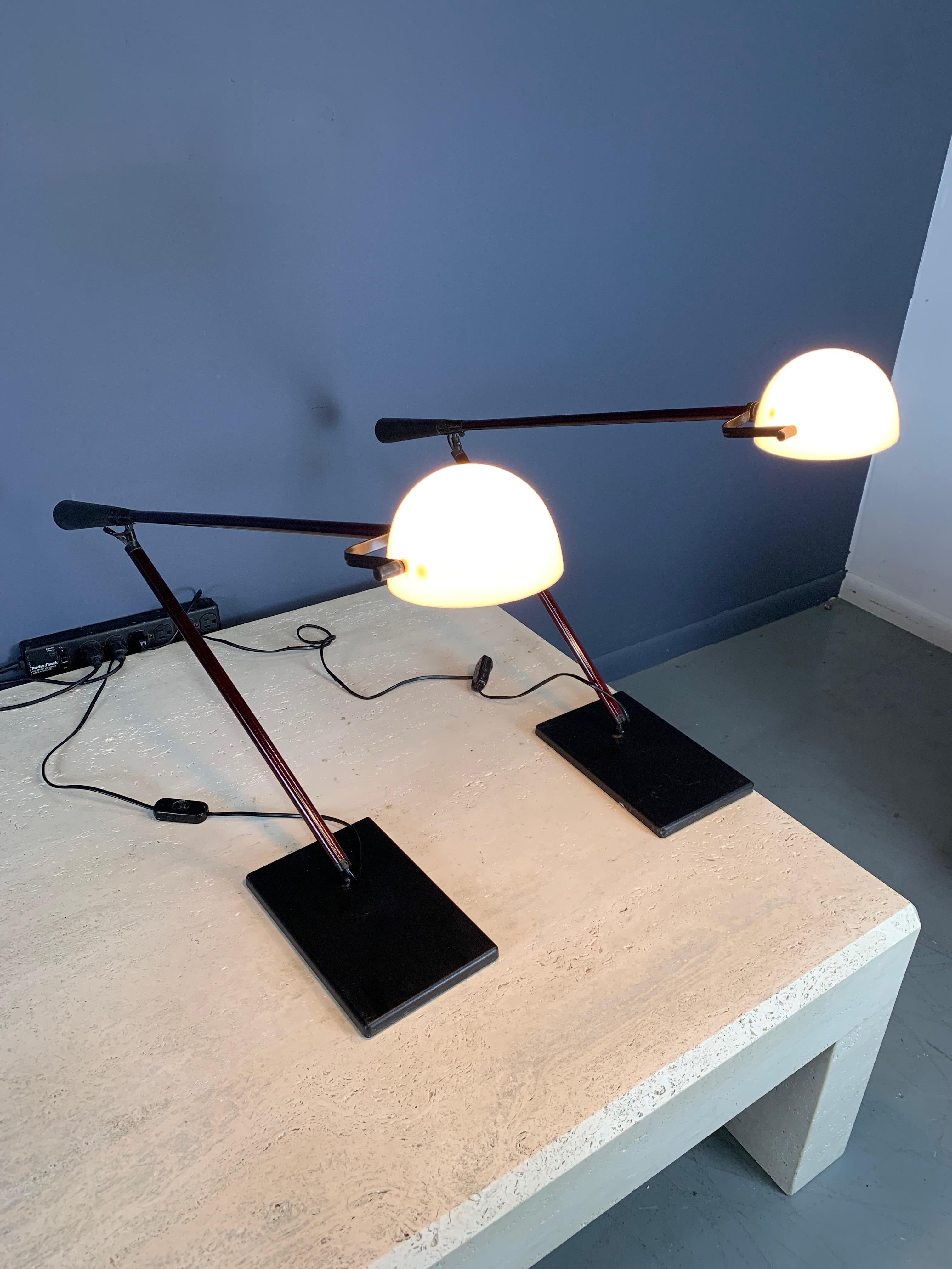 Mid-Century Italian Modern Desk or Table Lamps by Gino Sarfatti for ...