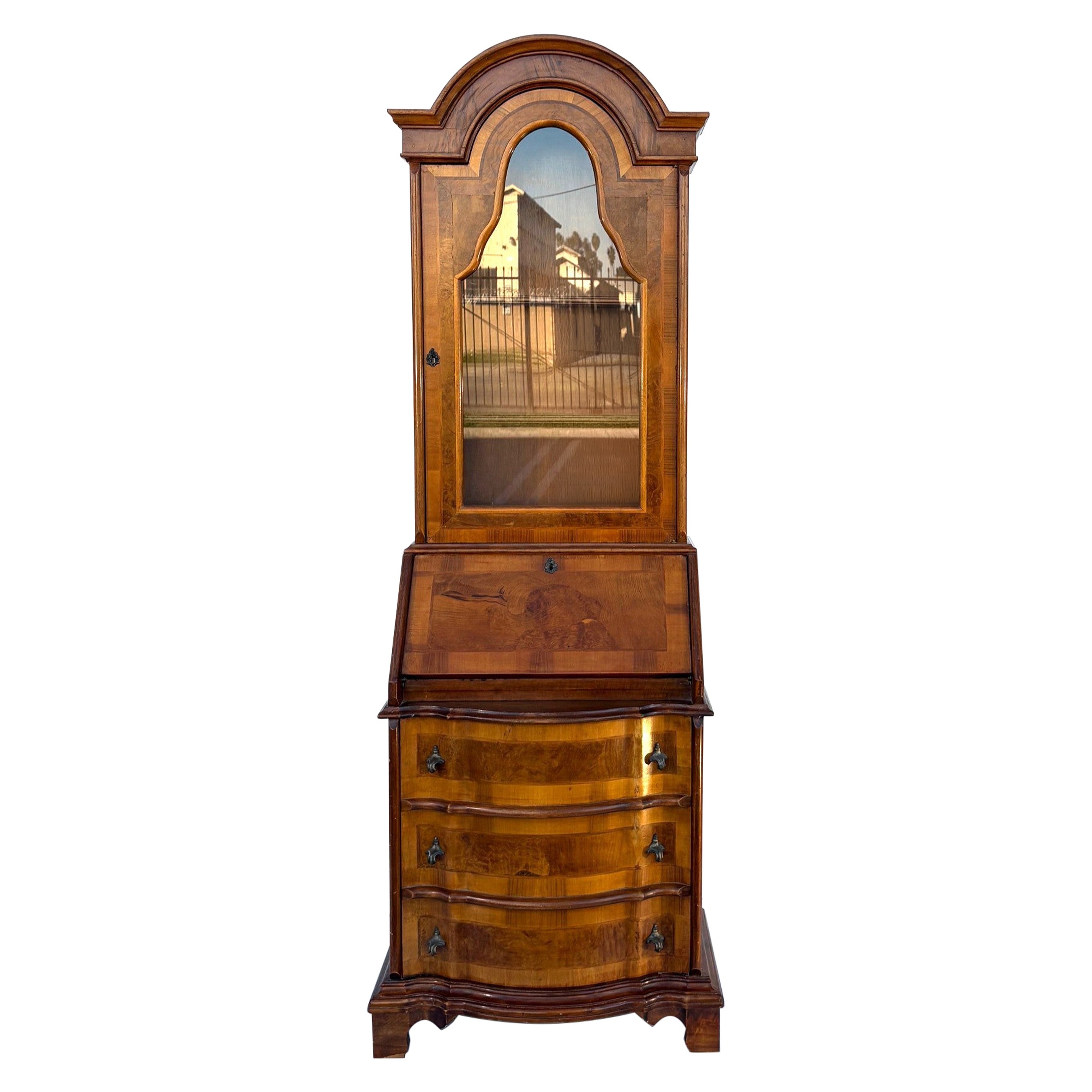 Italian Desk - Secretary / Bookcase