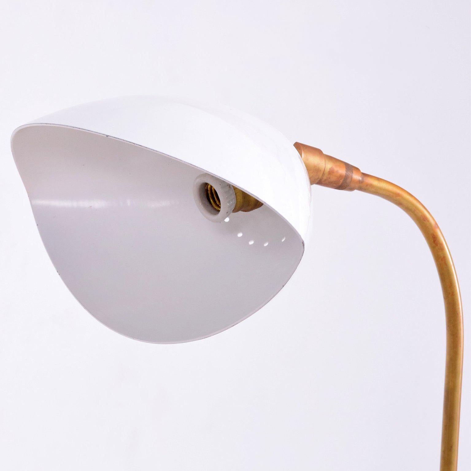 Mid-Century Modern Italian Desk Table Counterbalance Lamp