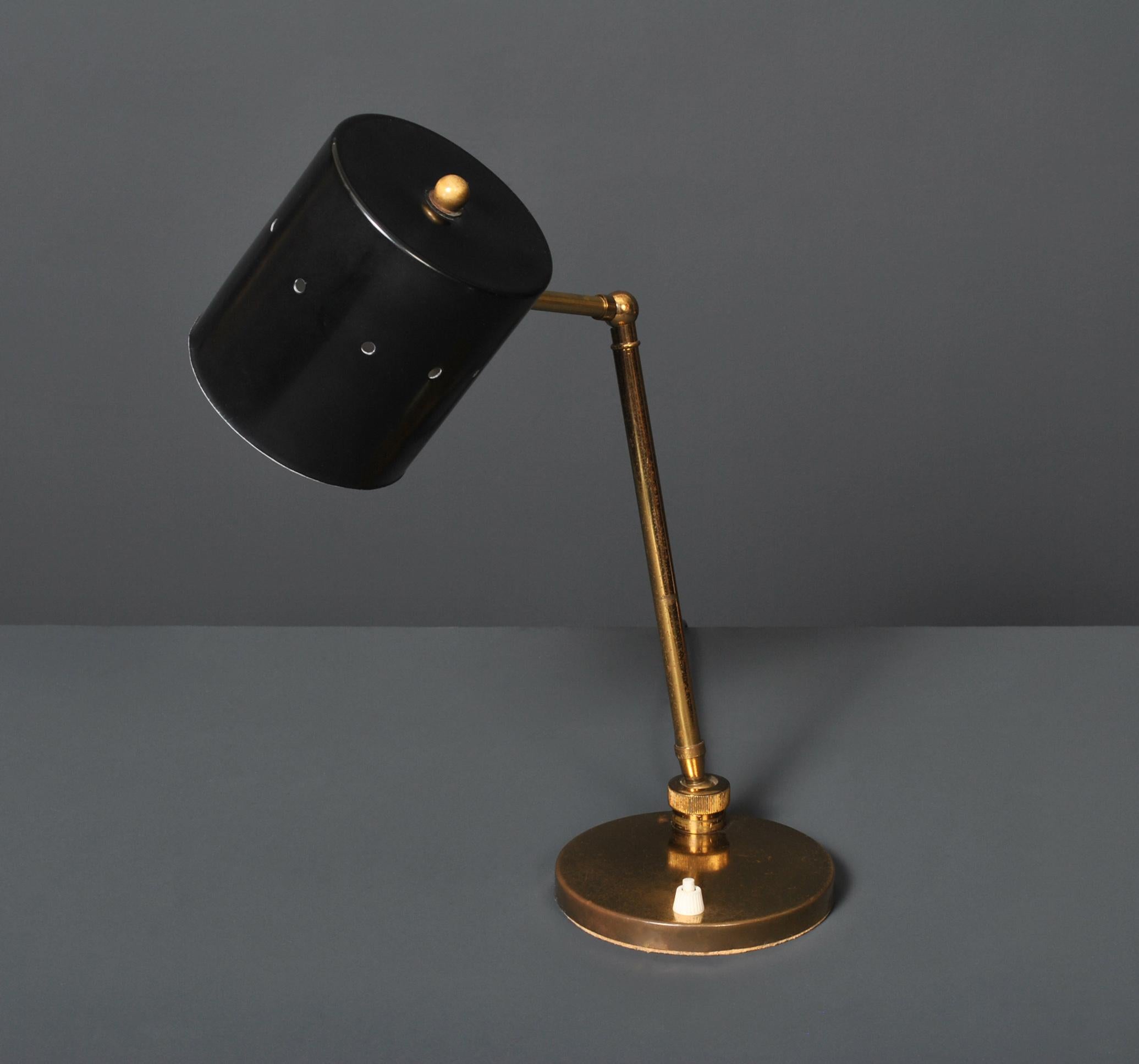 Mid-Century Modern Italian Desk Table Lamp, 1950’s