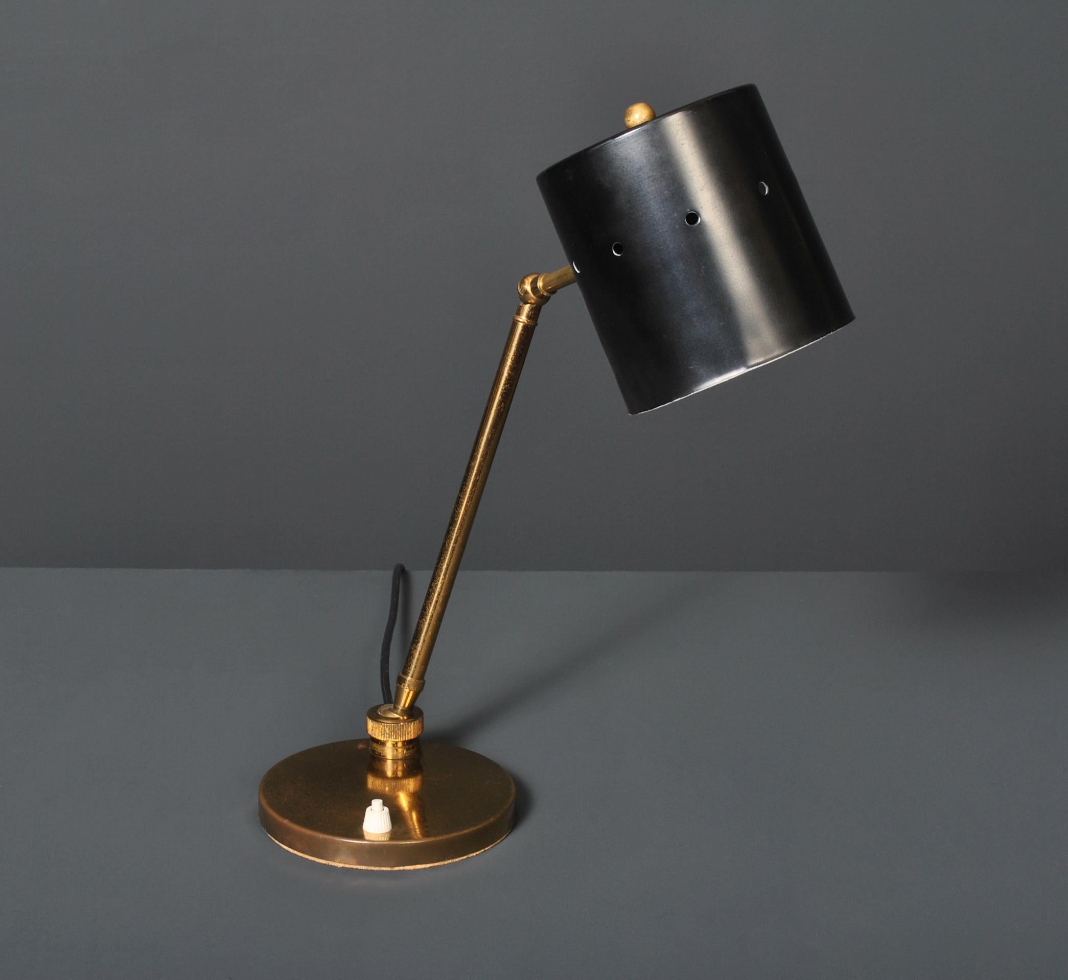 20th Century Italian Desk Table Lamp, 1950’s