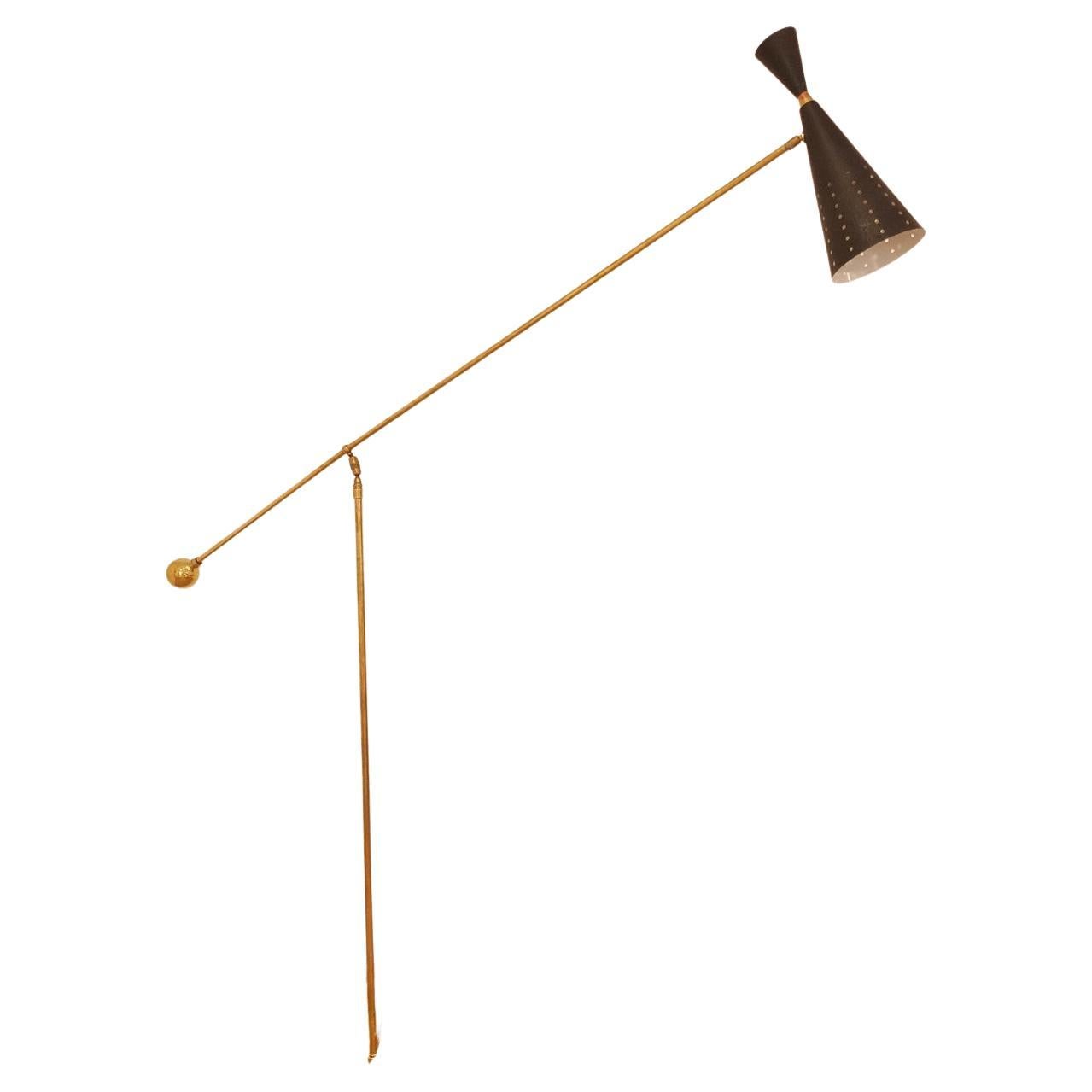 Italian Diabolo Floor Lamp