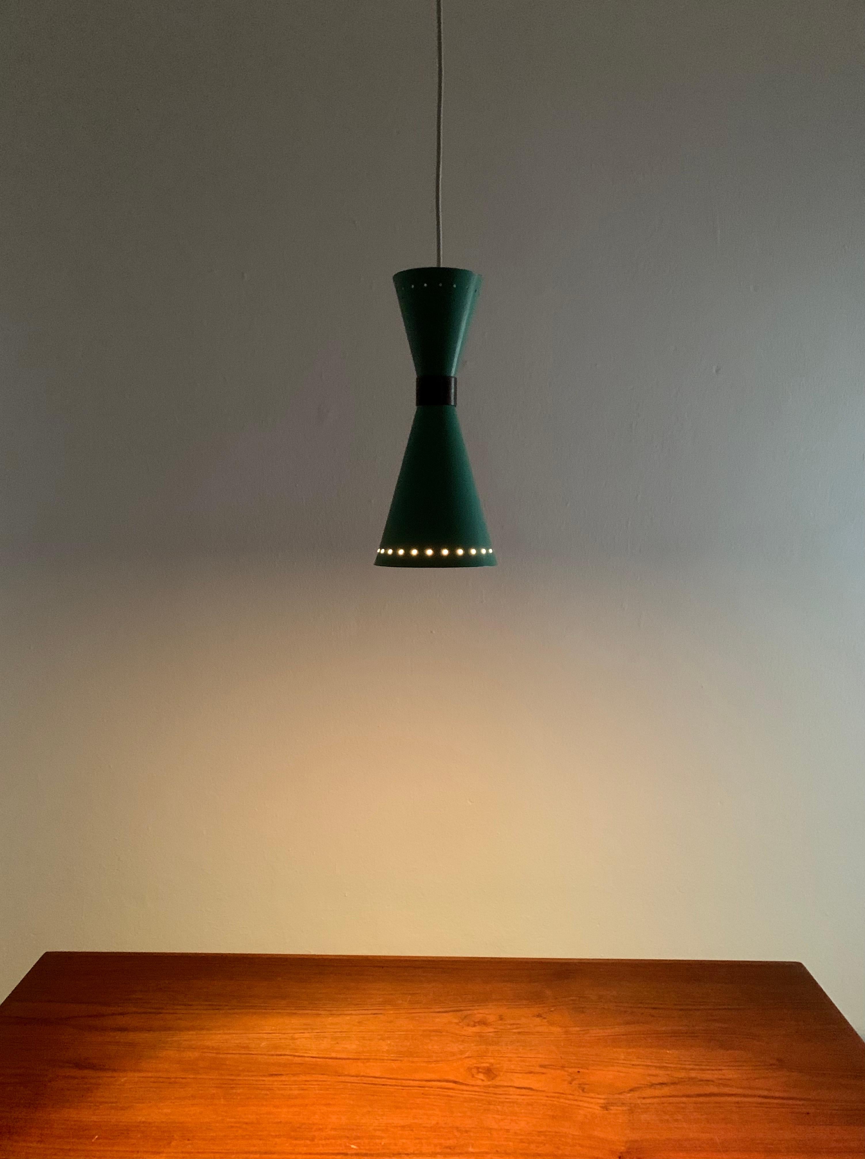 Italian Diabolo Pendant Lamp For Sale 1