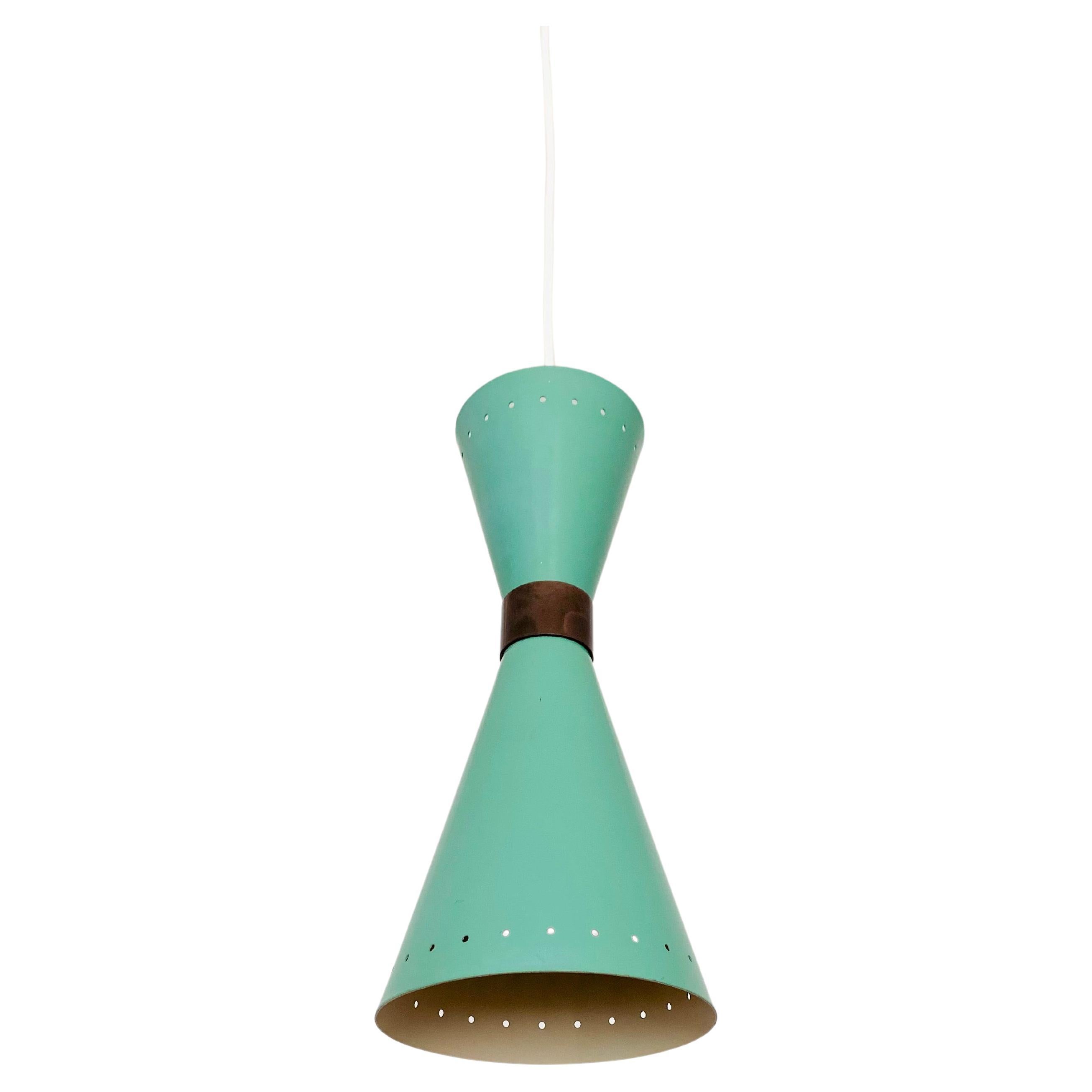 Italian Diabolo Pendant Lamp For Sale