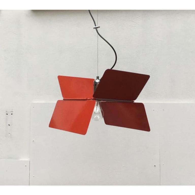 Italian Diaframma Pendant by Fabio Lenci for Guzzini, 1970s For Sale 2