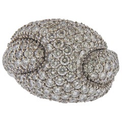 Italian Diamond Gold Ring