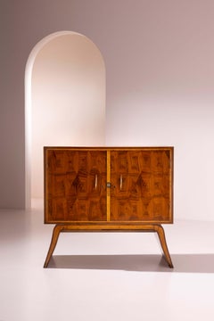 Mueble bar italiano en forma de diamante, años 40