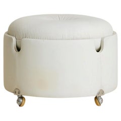 Italian Dilly Dally Pouf by Luigi Massoni for Poltrona Frau, 1968 - 2 Available