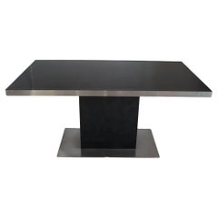 Table de dîner italienne Willy Rizzo pour Mario Sabot, 1970