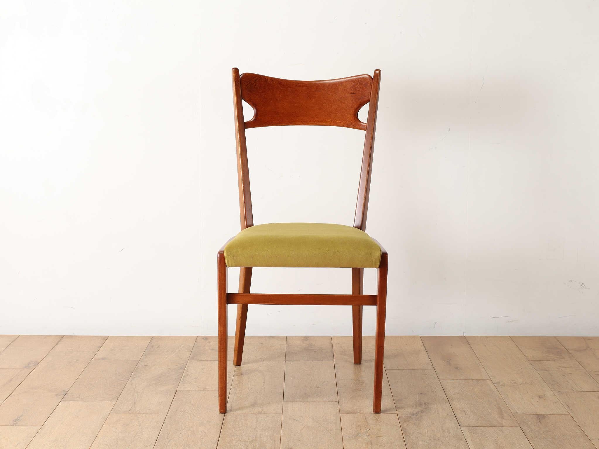 Italian Dining Chair 1950's For Sale 5