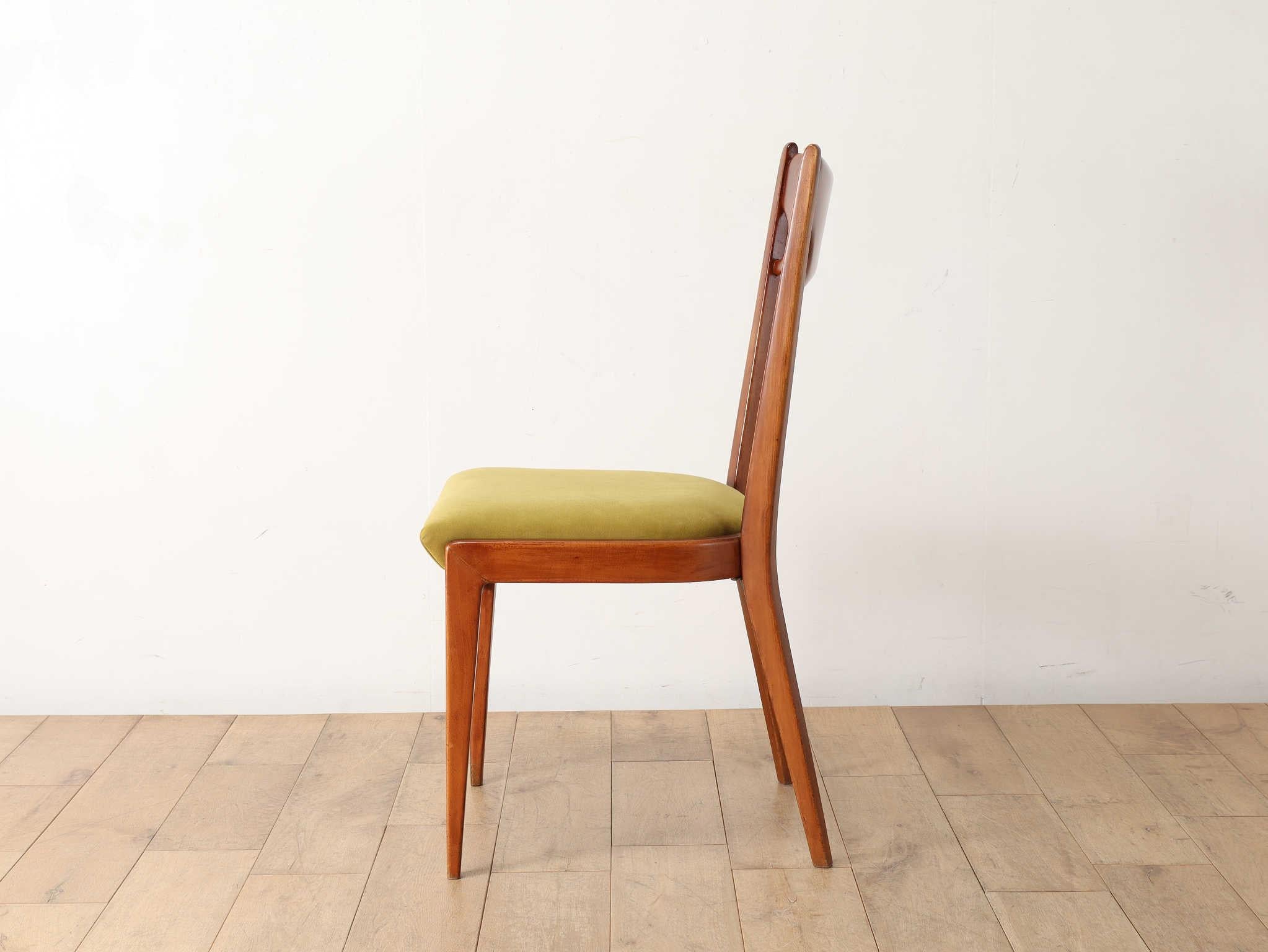 Italian Dining Chair 1950's For Sale 6