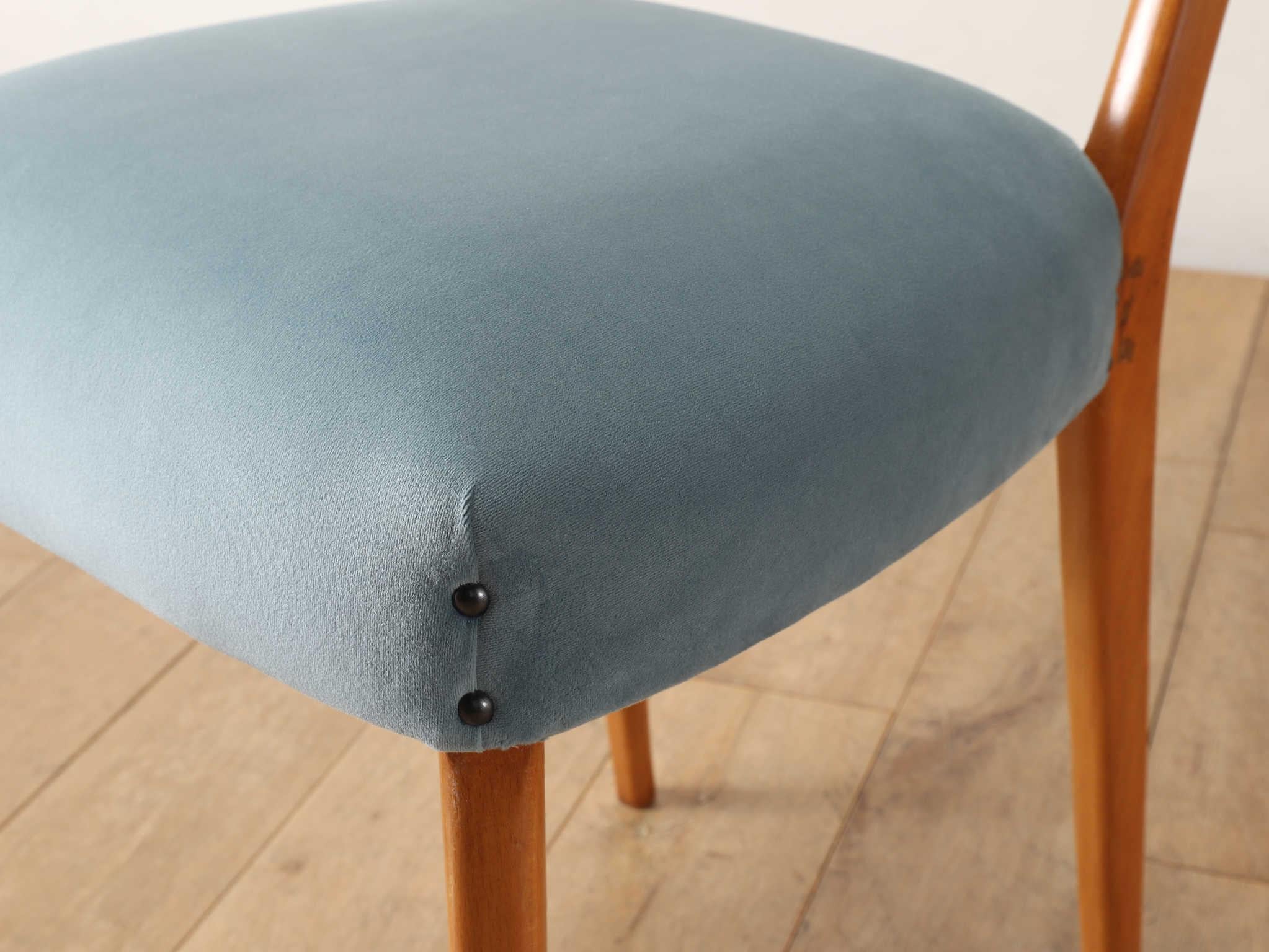 Silla de comedor italiana años 50 en venta 6