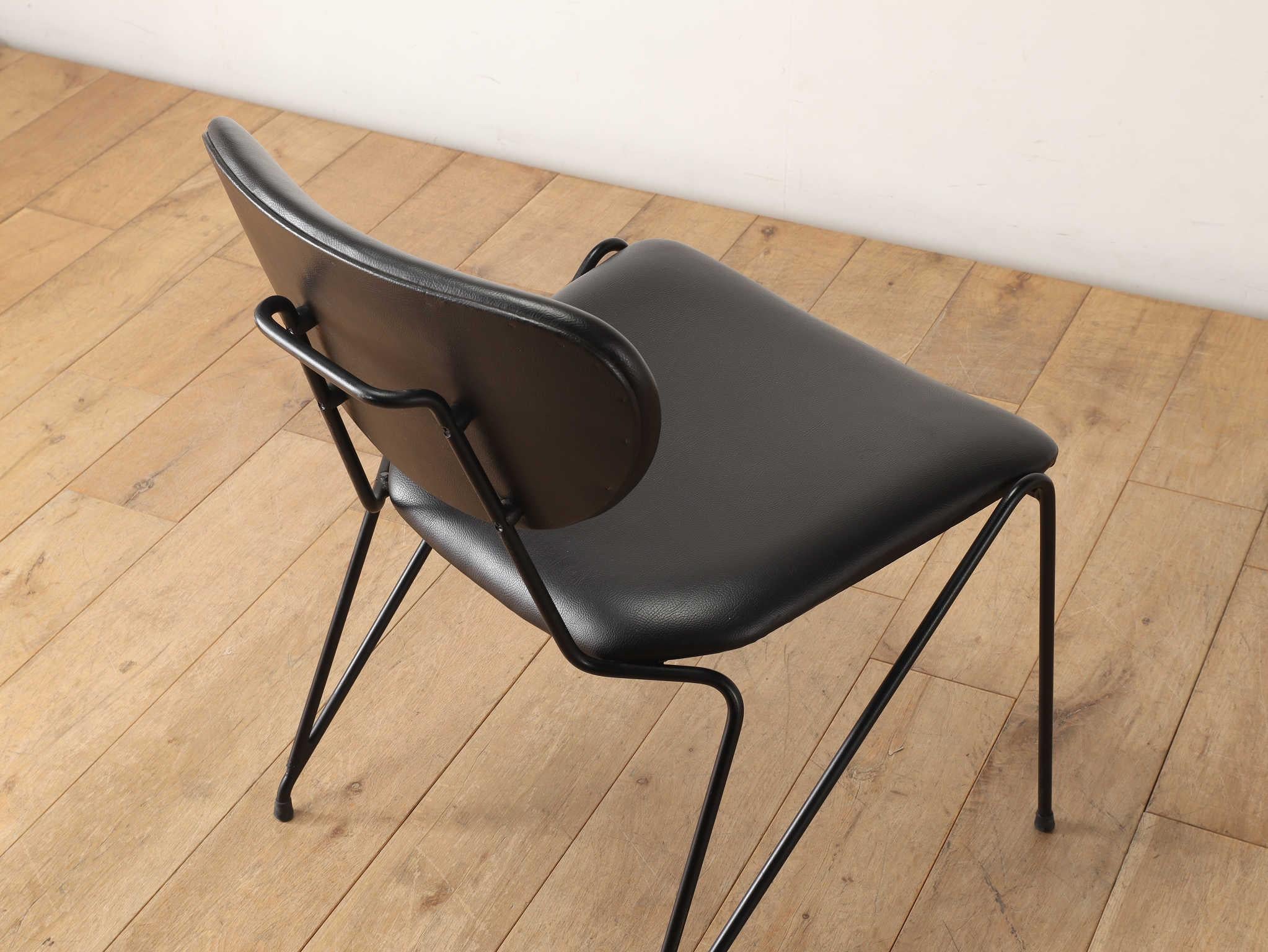 Italian Dining Chair 1950's For Sale 9