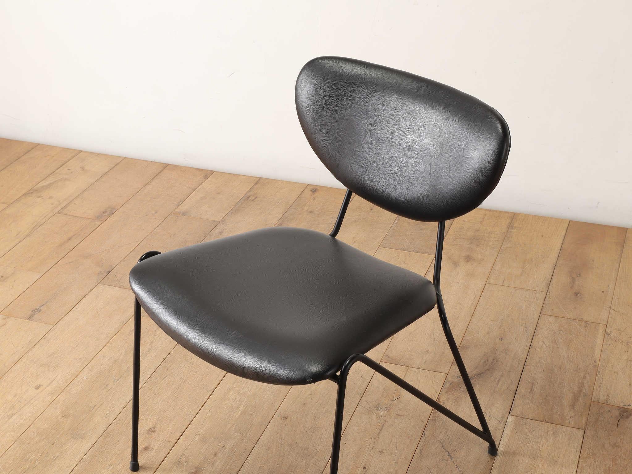 Italian Dining Chair 1950's In Good Condition For Sale In Shibuya-ku, 13