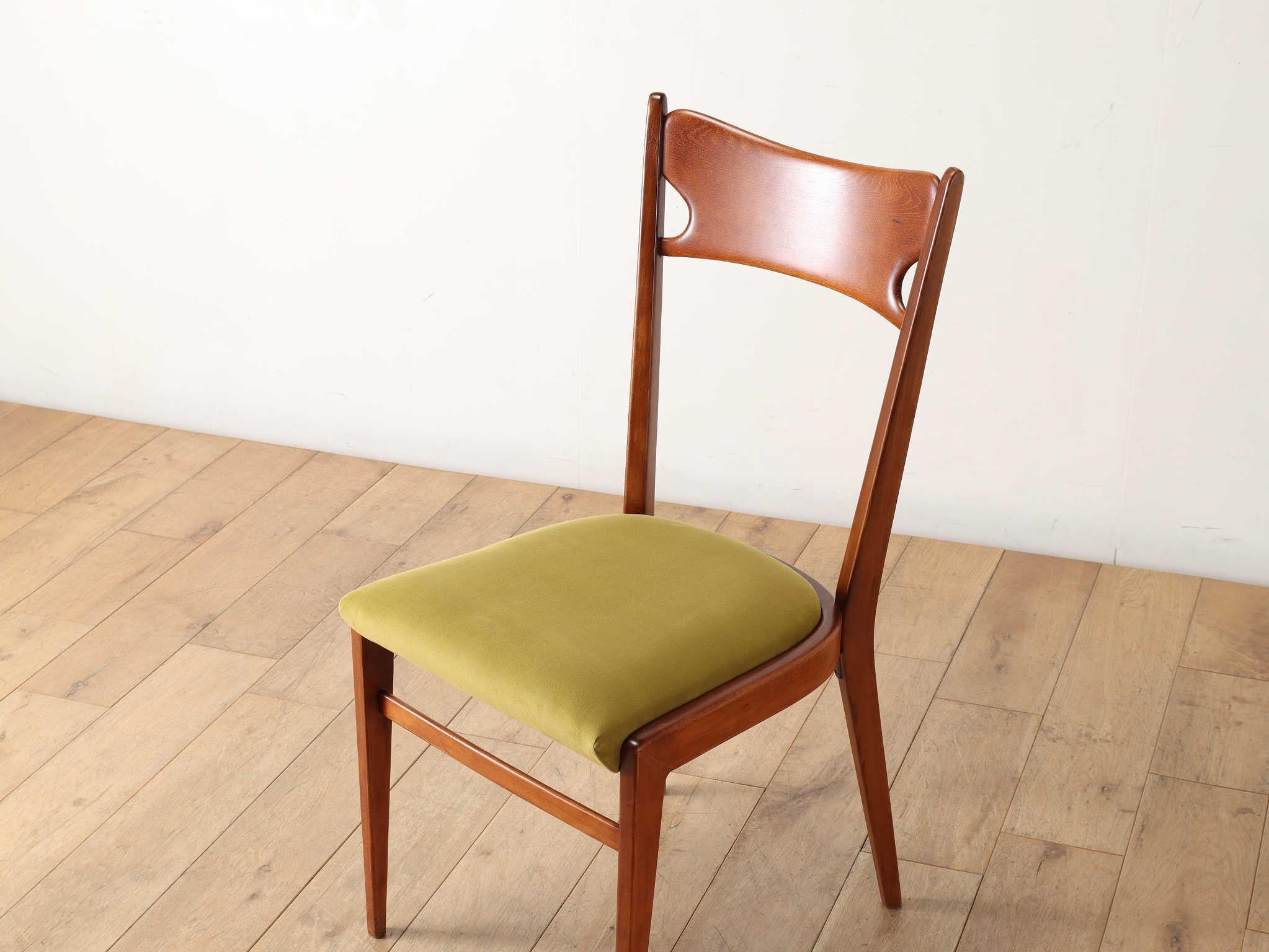 Italian Dining Chair 1950's In Good Condition For Sale In Shibuya-ku, 13