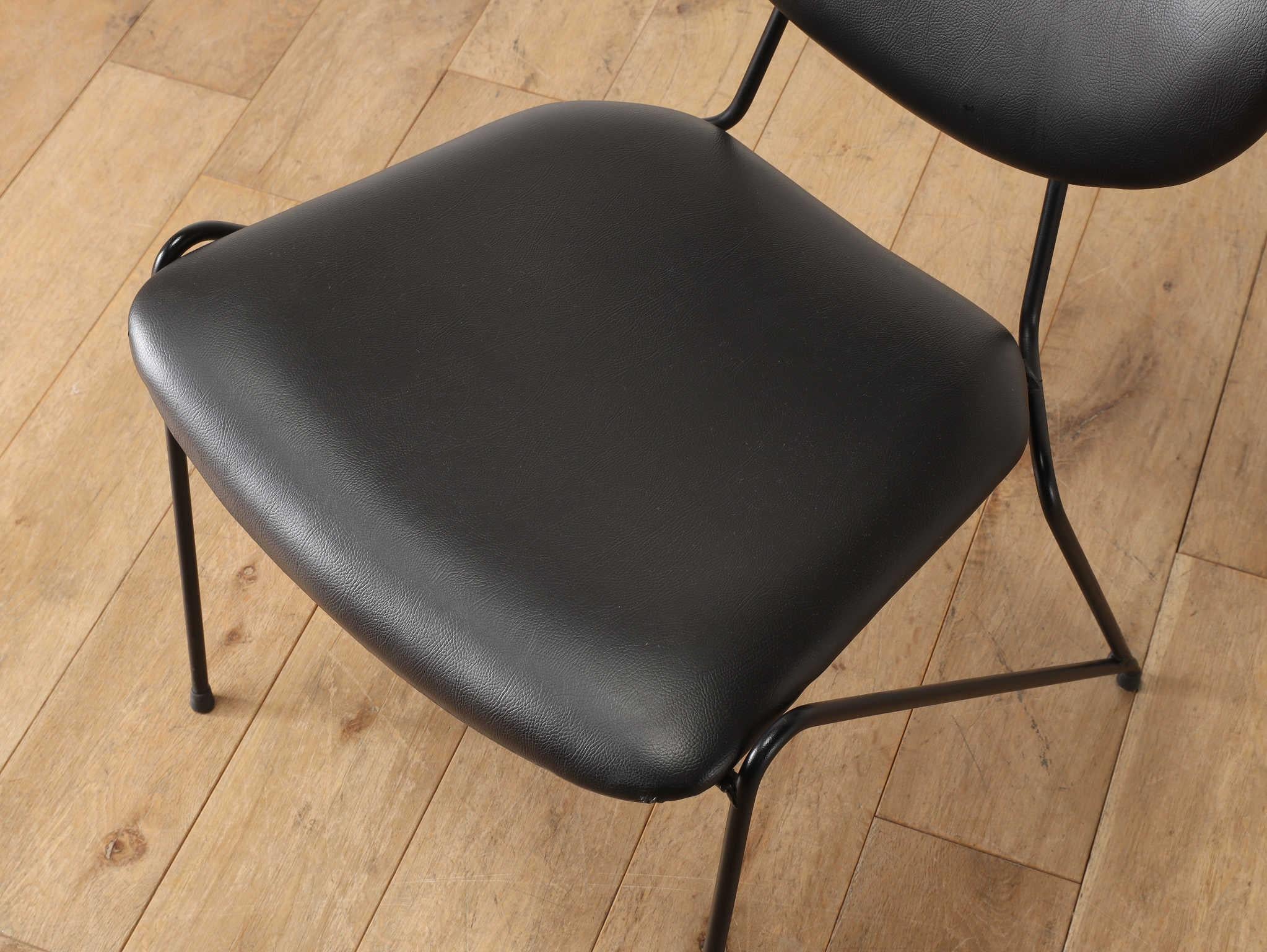 Iron Italian Dining Chair 1950's For Sale