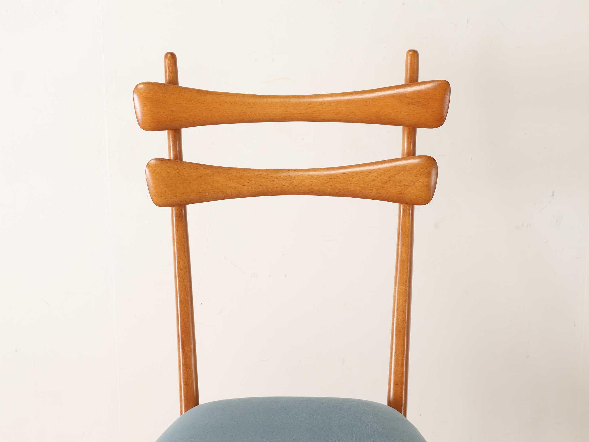 Silla de comedor italiana años 50 en venta 1