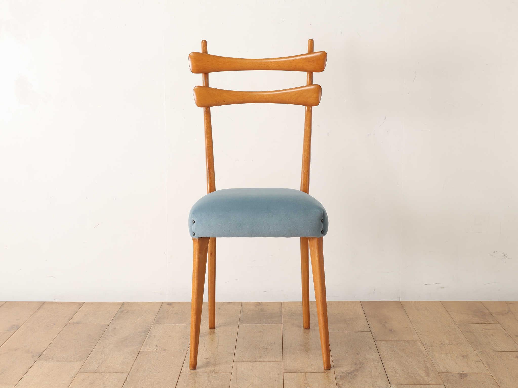Silla de comedor italiana años 50 en venta 2