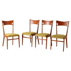 Silla de comedor italiana años 50