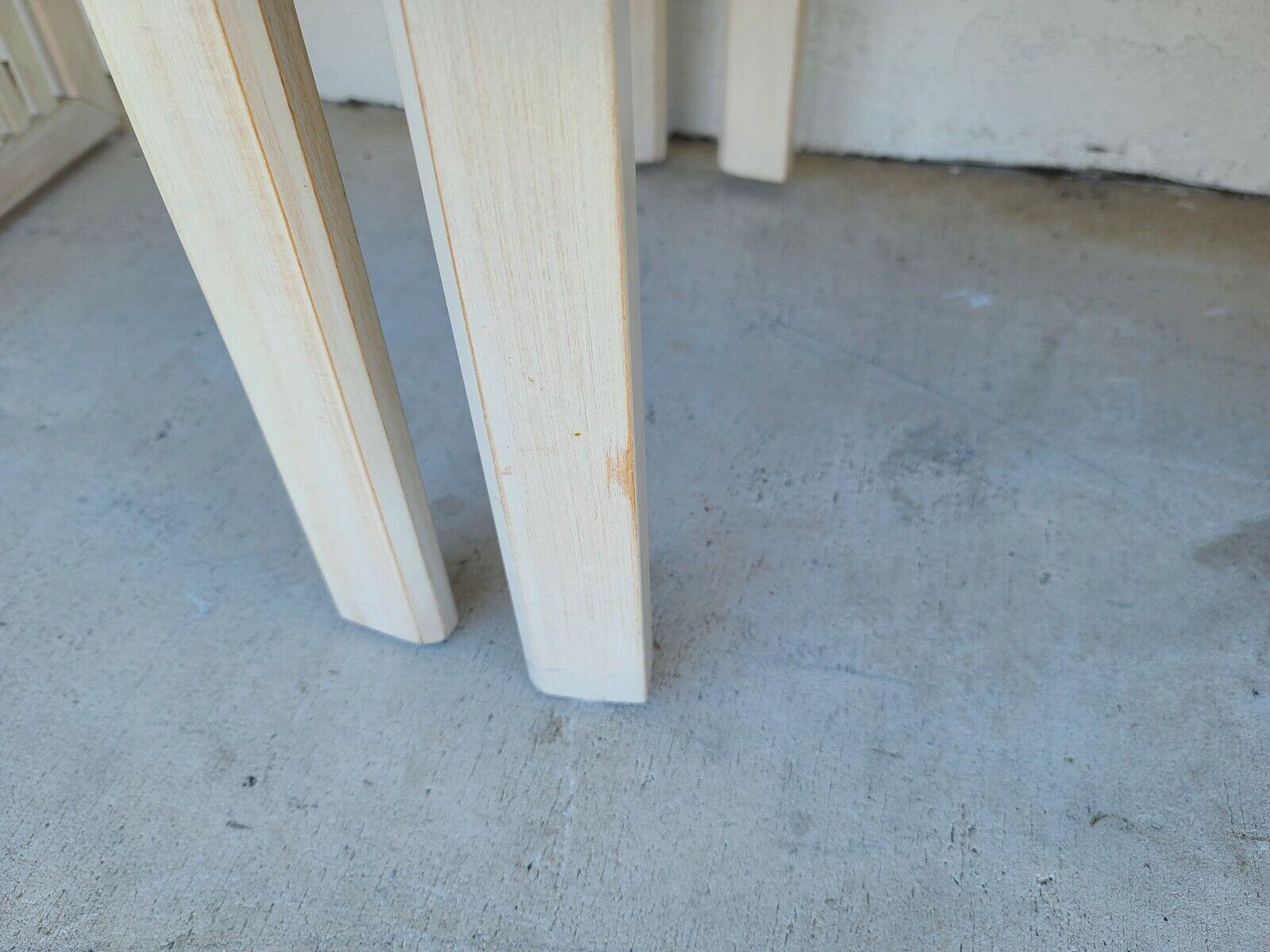 Legno Sedie da pranzo italiane di S.p.A. Tonon - Set di 7 in vendita