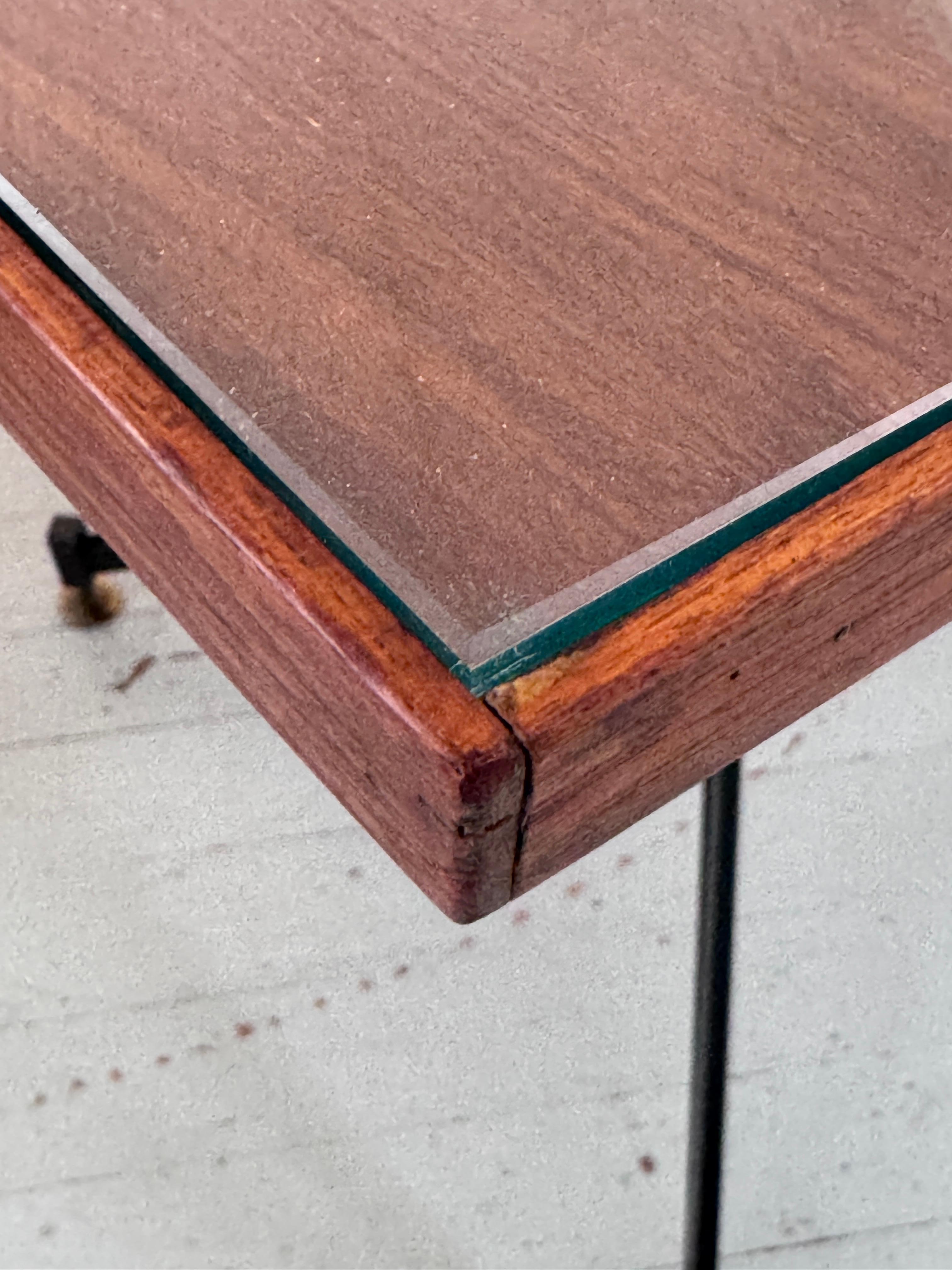 Mesa de comedor o de escritorio italiana, años 50 en venta 5